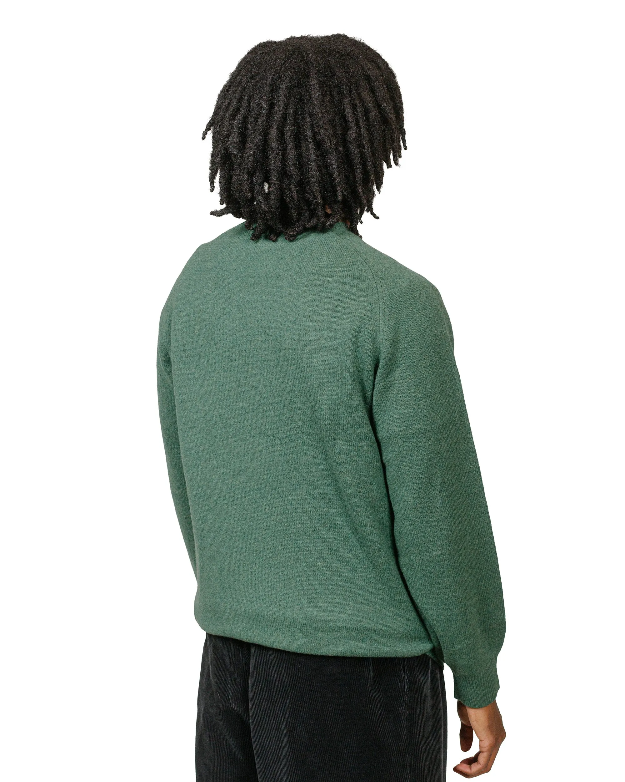 Beams Plus Crew 9G Green sold by Lost & Found product image thumbnail 3