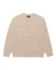 Beams Plus Cable Crew 5G Beige sold by Lost & Found