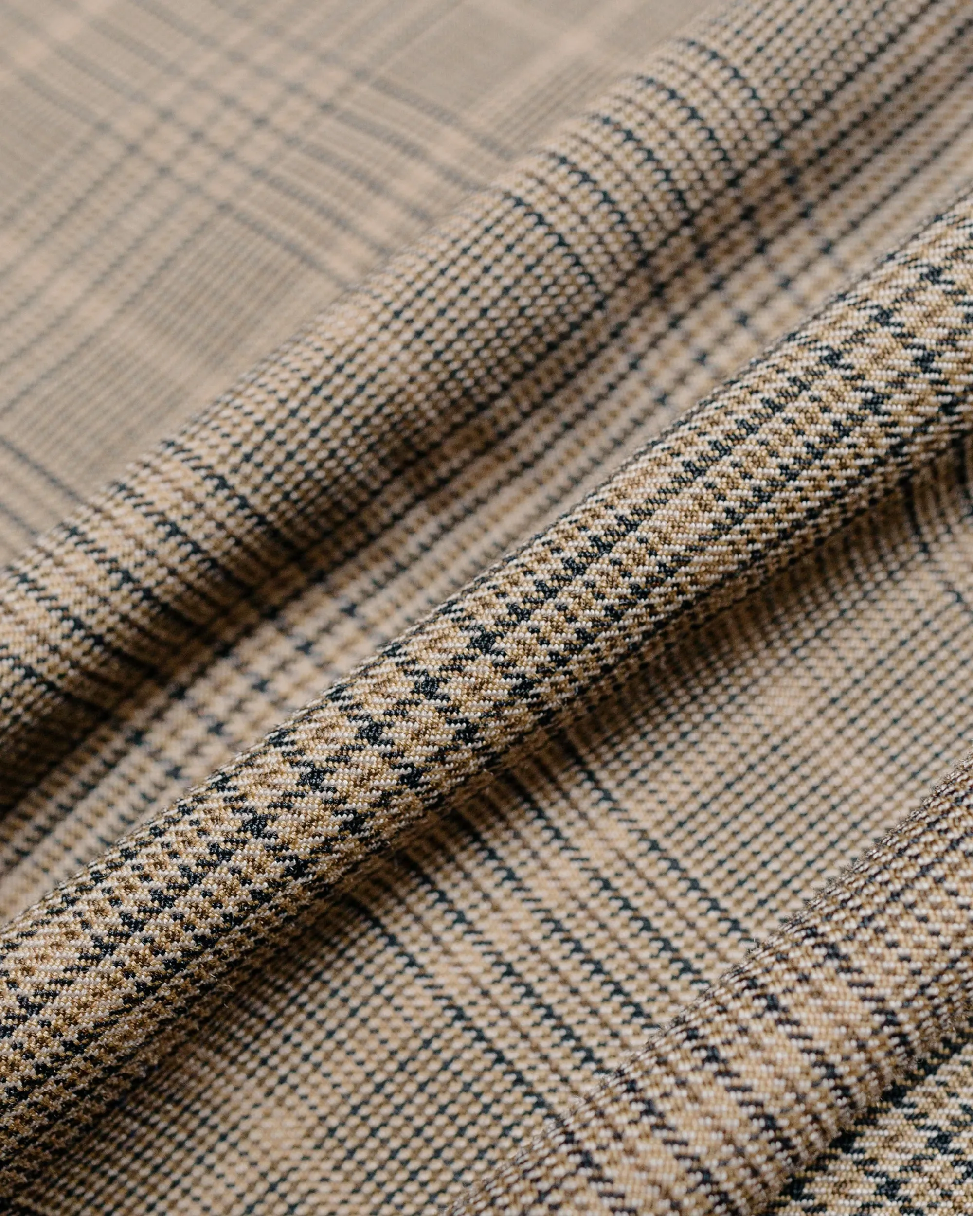 Beams Plus 4B Cuffs Jacket TW Plaid Light Brown sold by Lost & Found product image thumbnail 5