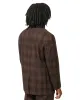 Beams Plus 3B Box-Fit Jacket Wool Plaid Brown sold by Lost & Found