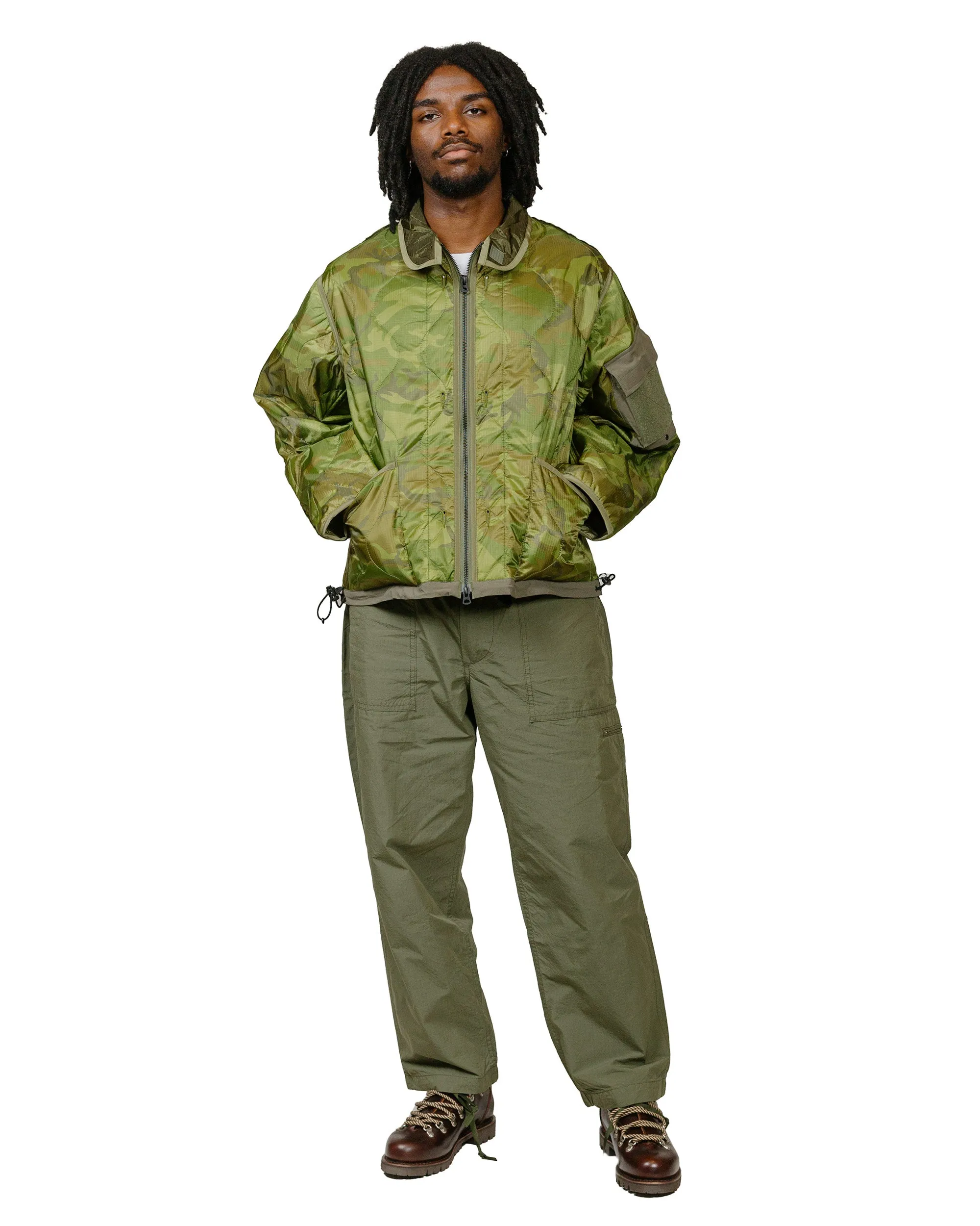 The Corona Utility FP001E Fatigue Slacks 'Utility Easy Slacks' Cordura Ripstop Leaf Green sold by Lost & Found product image thumbnail 4