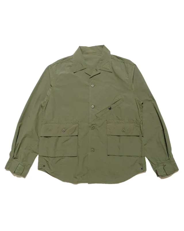 The Corona Utility CSJ001 Hunter Hiker Jac Shirt Cordura Ripstop Leaf Green sold by Lost & Found