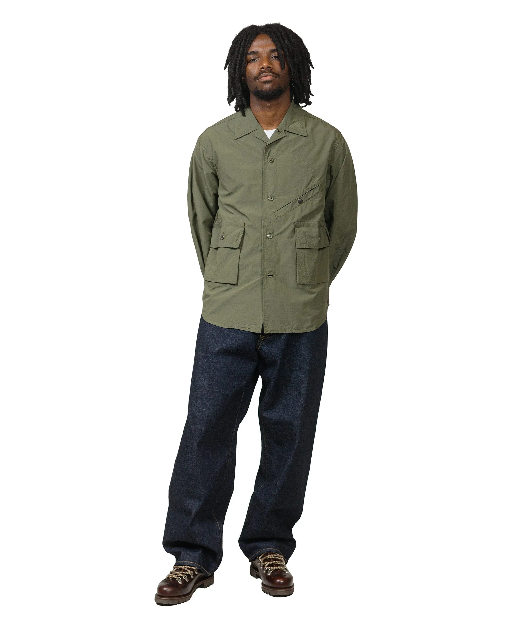 The Corona Utility CSJ001 Hunter Hiker Jac Shirt Cordura Ripstop Leaf Green sold by Lost & Found product image thumbnail 4
