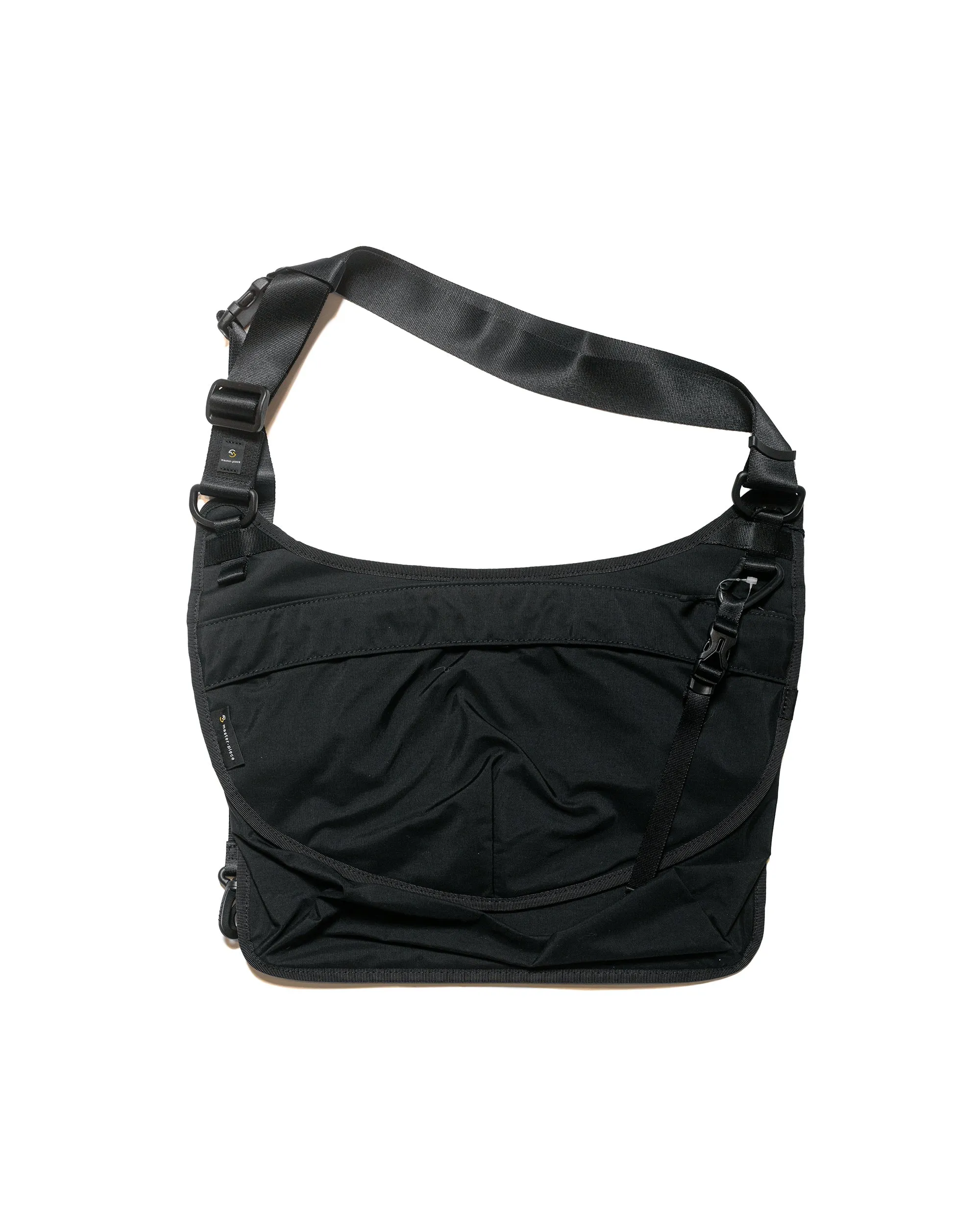 master-piece Face Shoulder Bag Black sold by Lost & Found