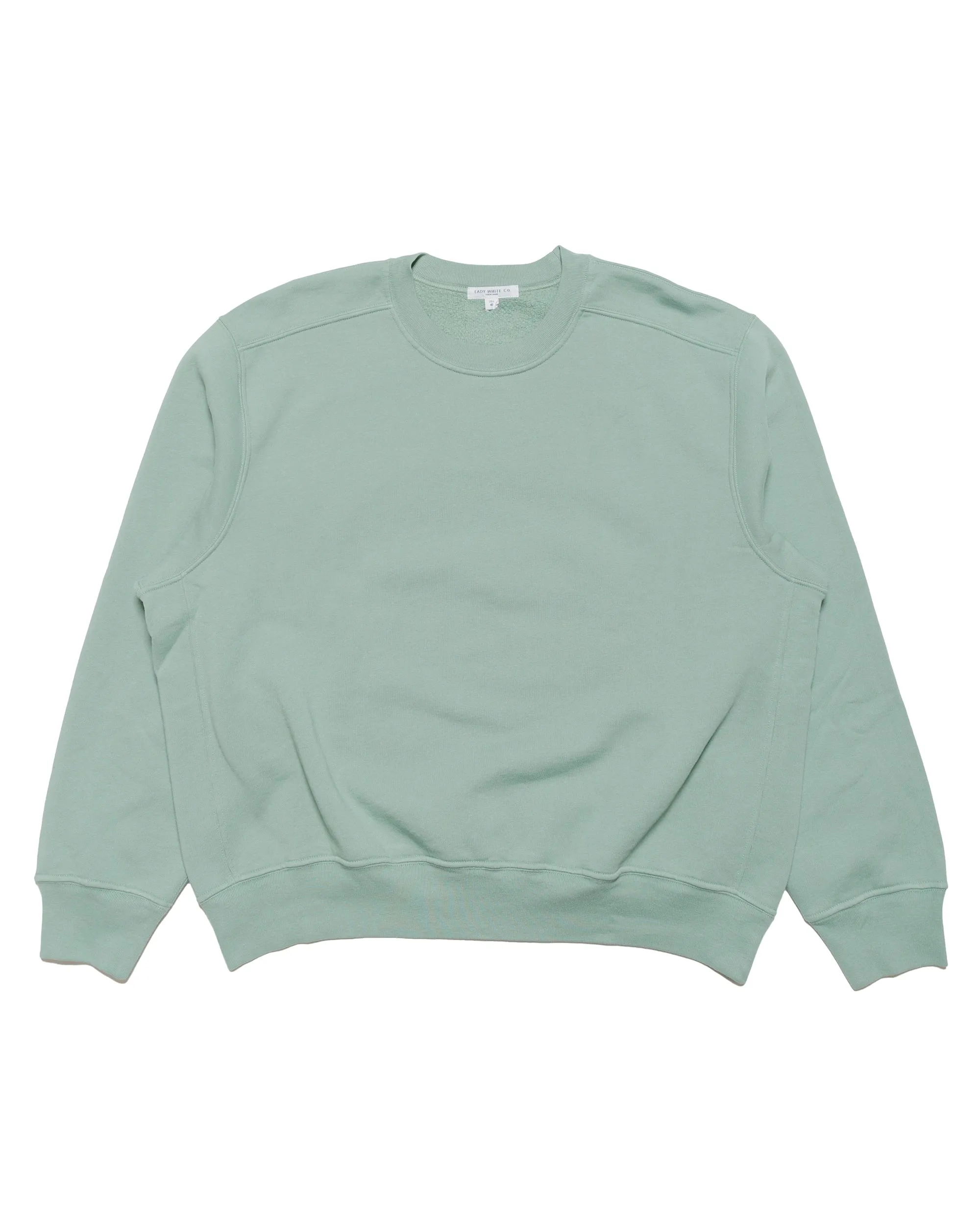 Lady White Co. Mini Crewneck Inverness Green sold by Lost & Found