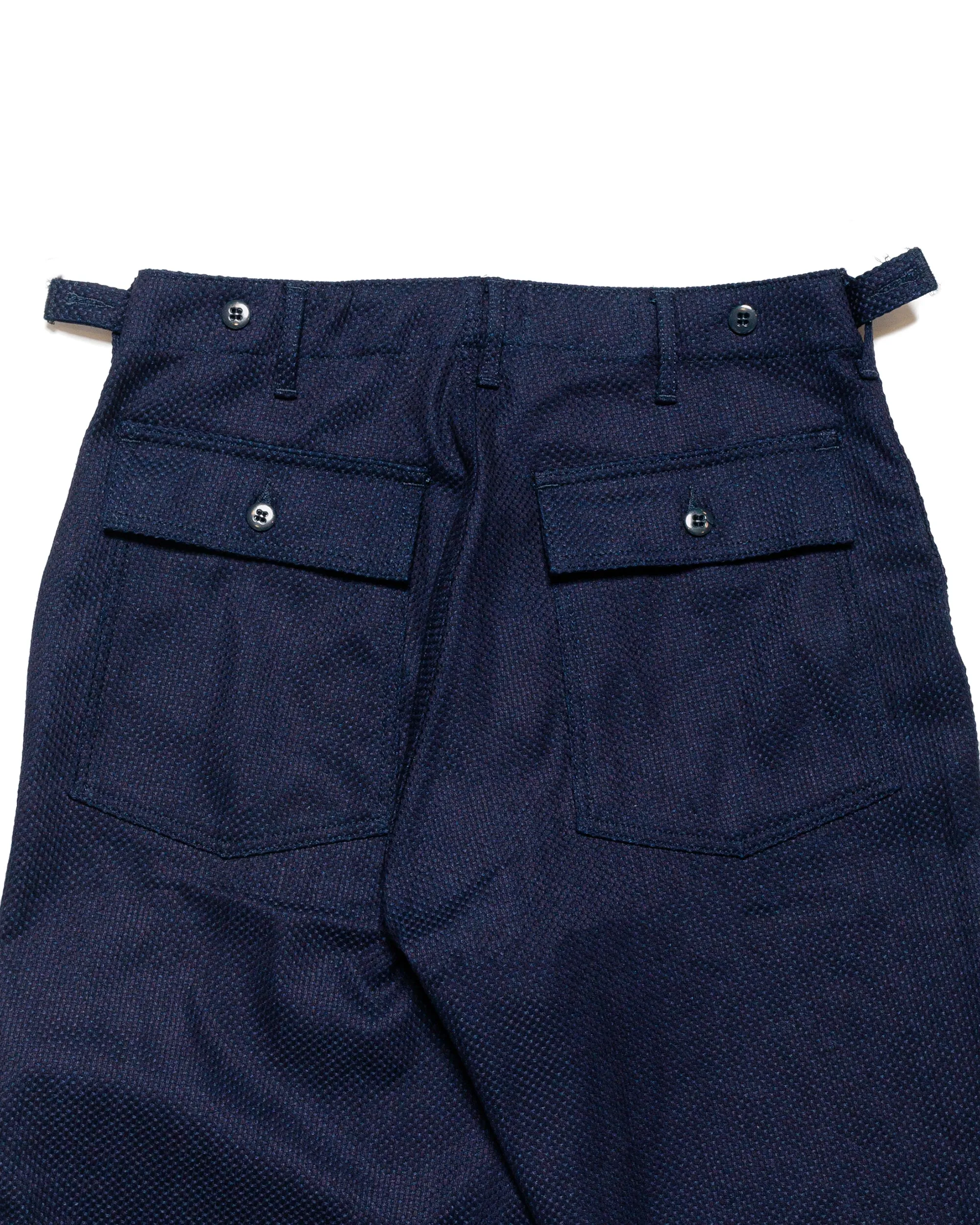 Engineered Garments Workaday Fatigue Pant Dark Navy Cotton Heavy Basketweave sold by Lost & Found product image thumbnail 5