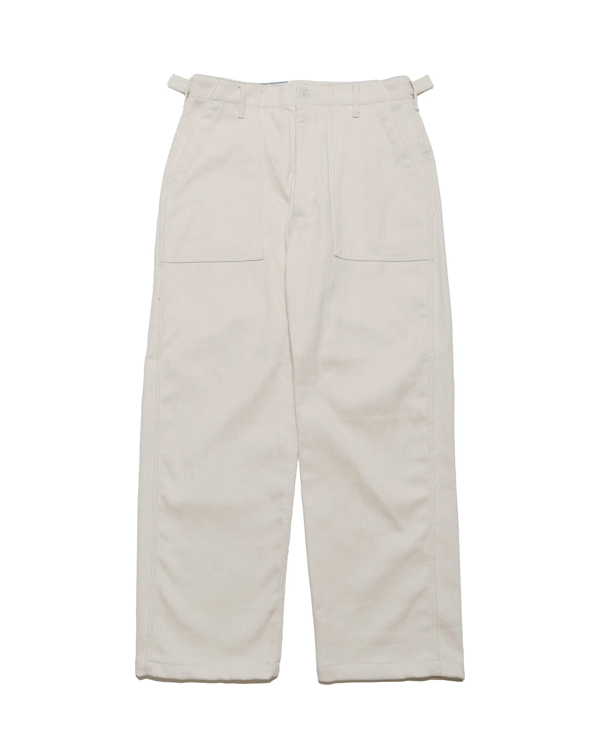 Engineered Garments Workaday Fatigue Pant Natural Cotton Heavy Basketweave sold by Lost & Found