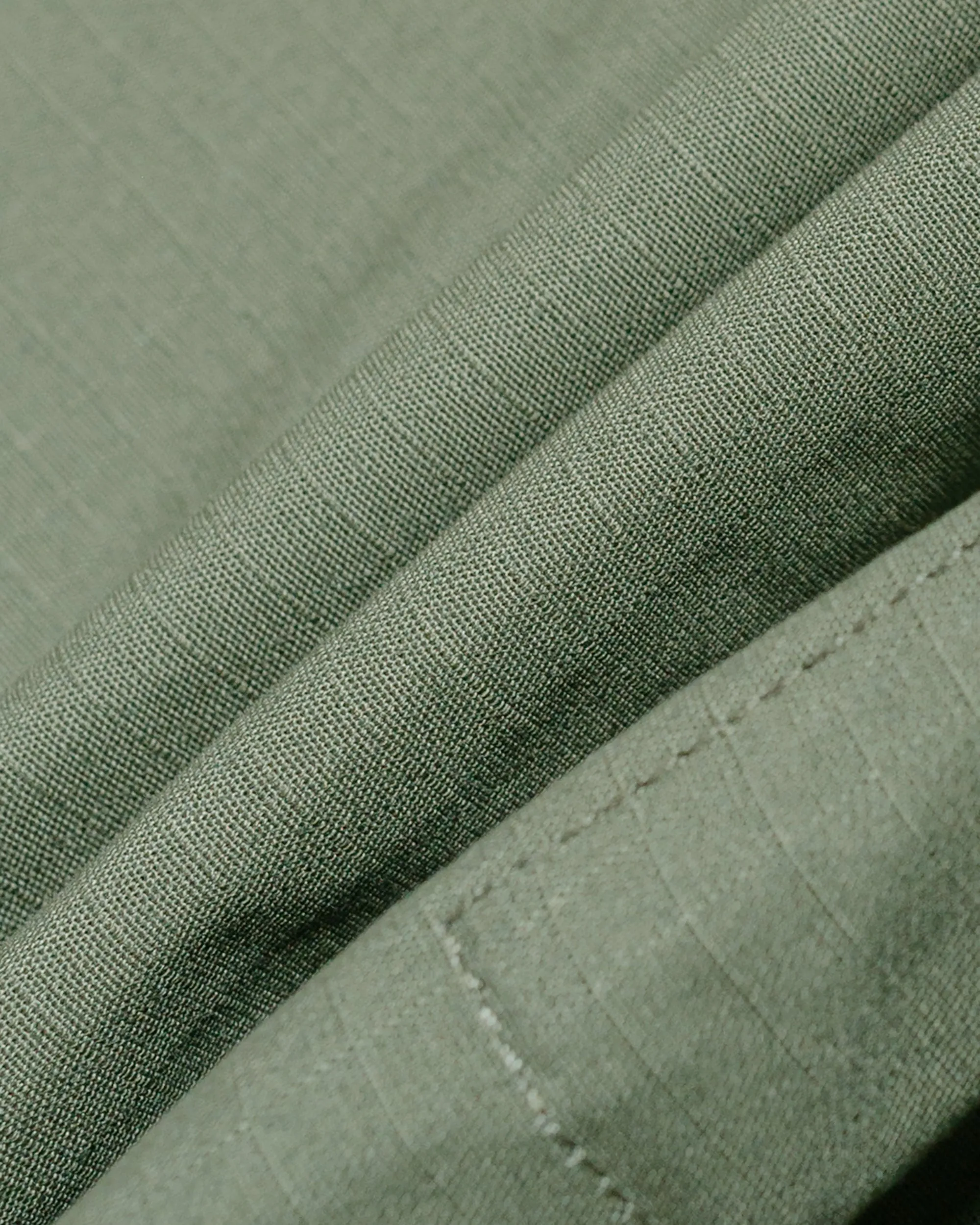 Engineered Garments Workaday MC Shirt Jacket Olive Cotton Ripstop sold by Lost & Found product image thumbnail 5