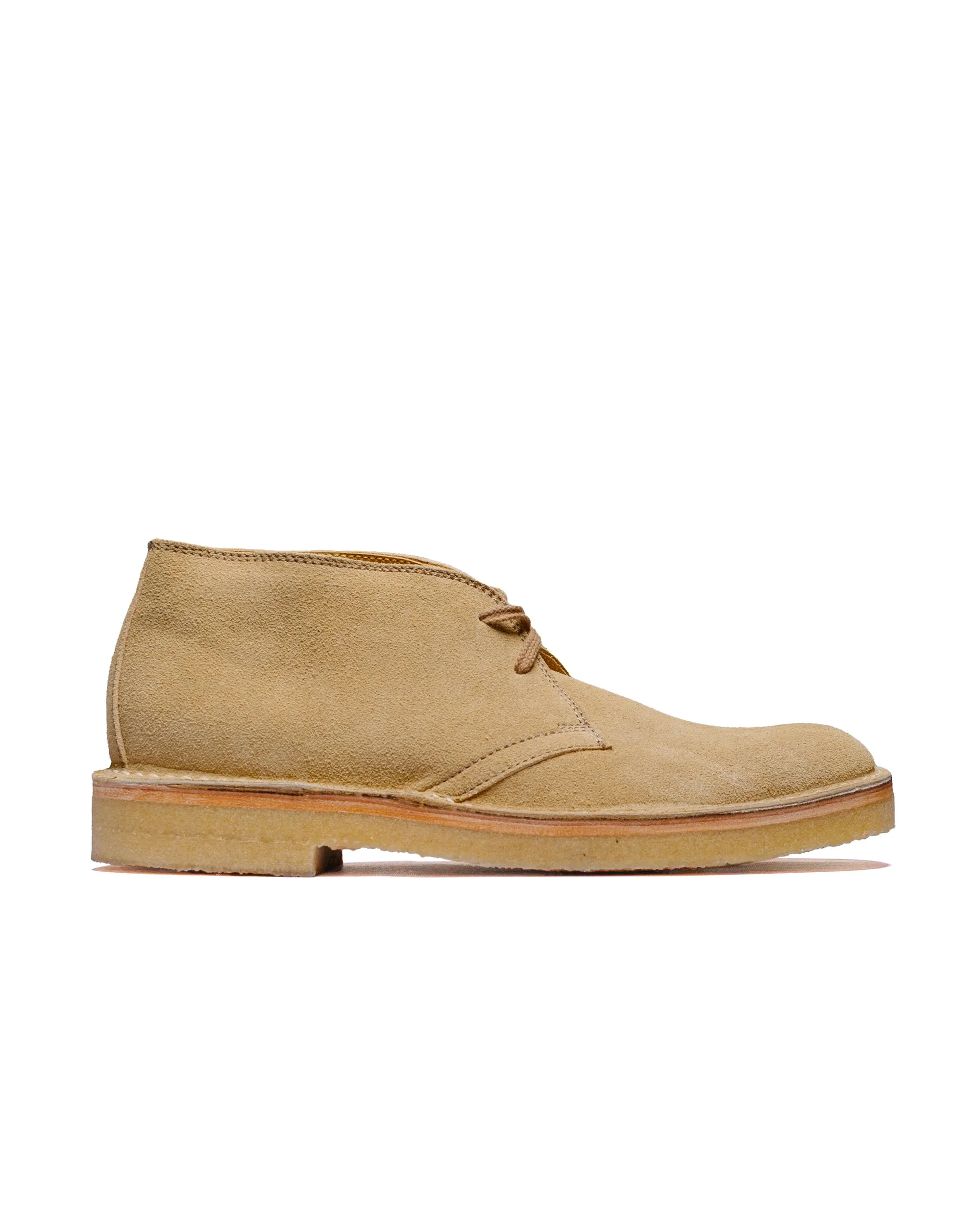 John Lofgren Bootmaker Military Desert Boots Japanese Suede Sand sold by Lost & Found