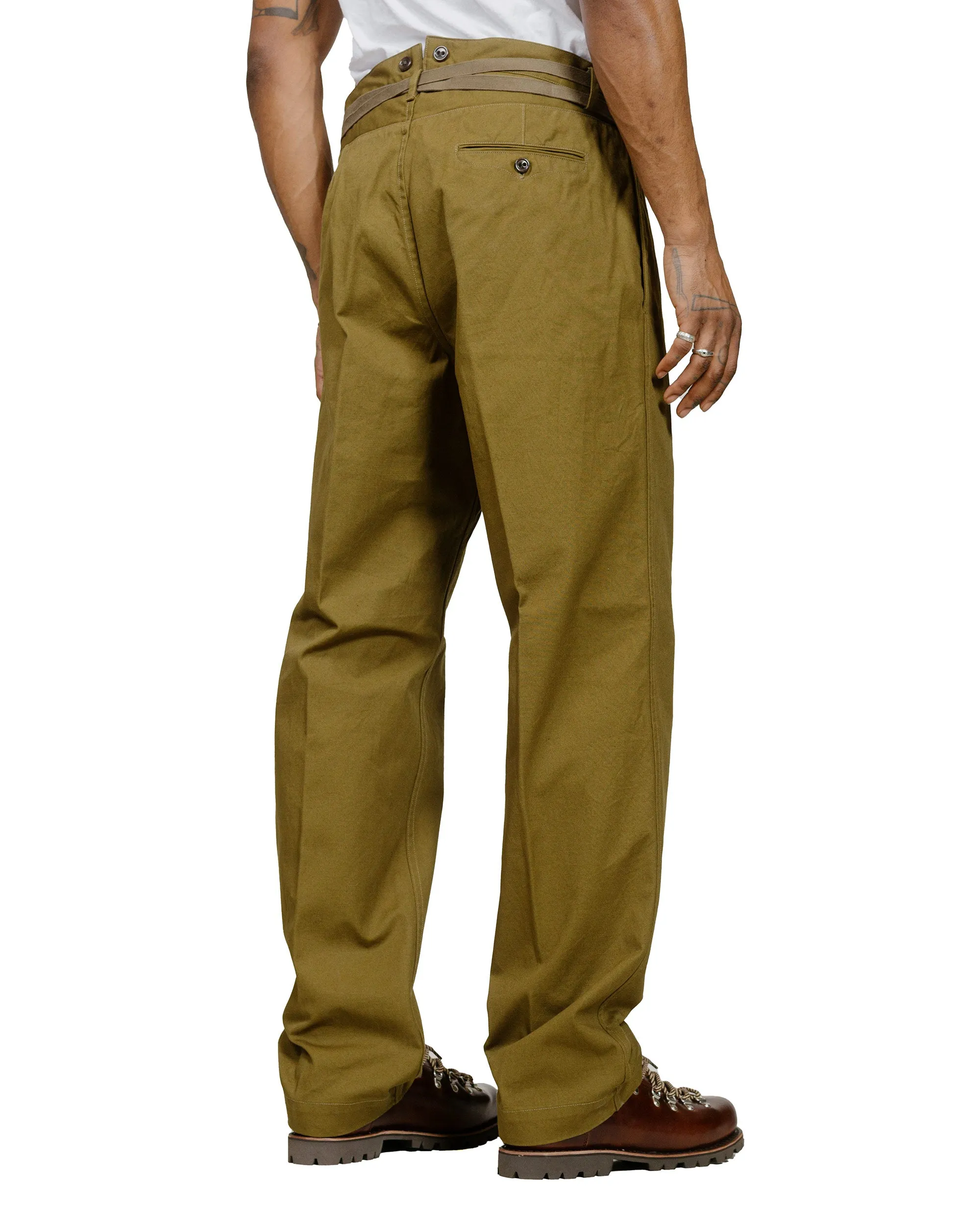 Cohérence Alain Cohérence Yacht Canvas Trouser Saguaro sold by Lost & Found product image thumbnail 3