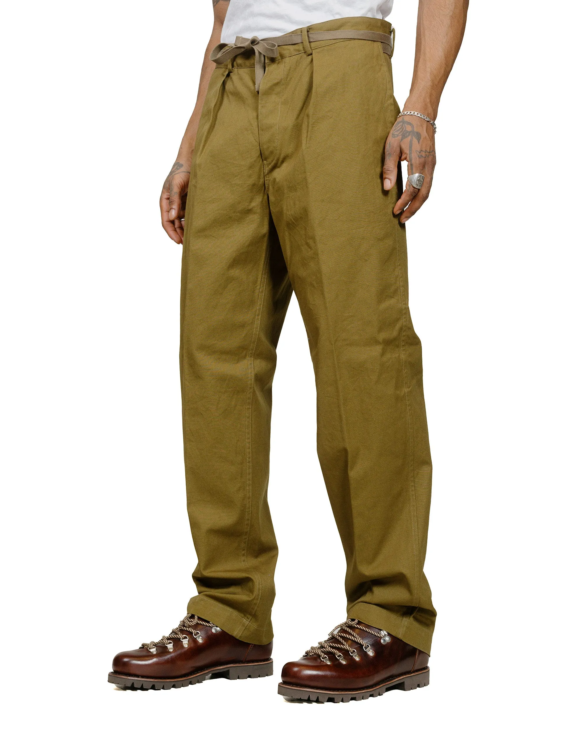 Cohérence Alain Cohérence Yacht Canvas Trouser Saguaro sold by Lost & Found product image thumbnail 2