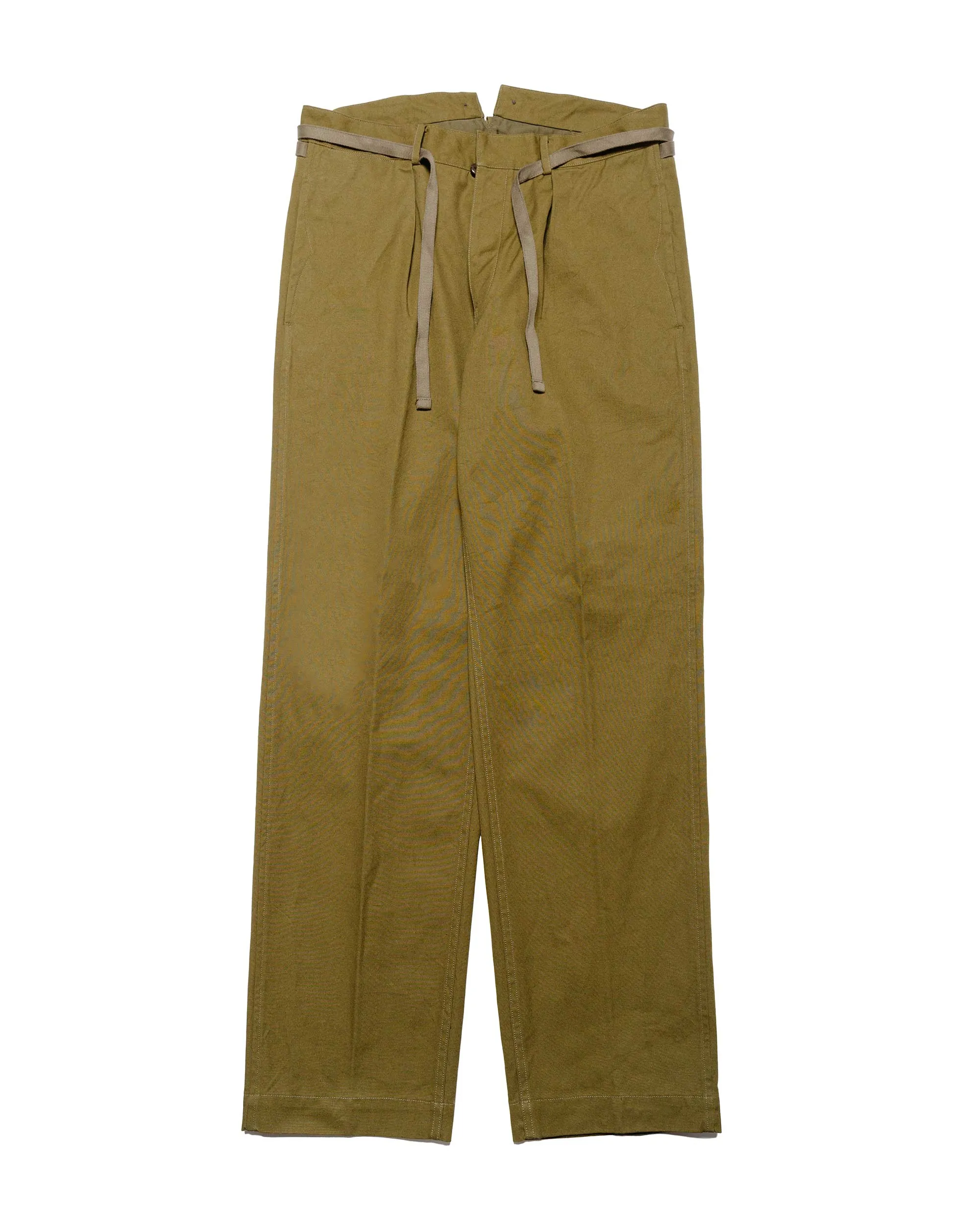 Cohérence Alain Cohérence Yacht Canvas Trouser Saguaro sold by Lost & Found