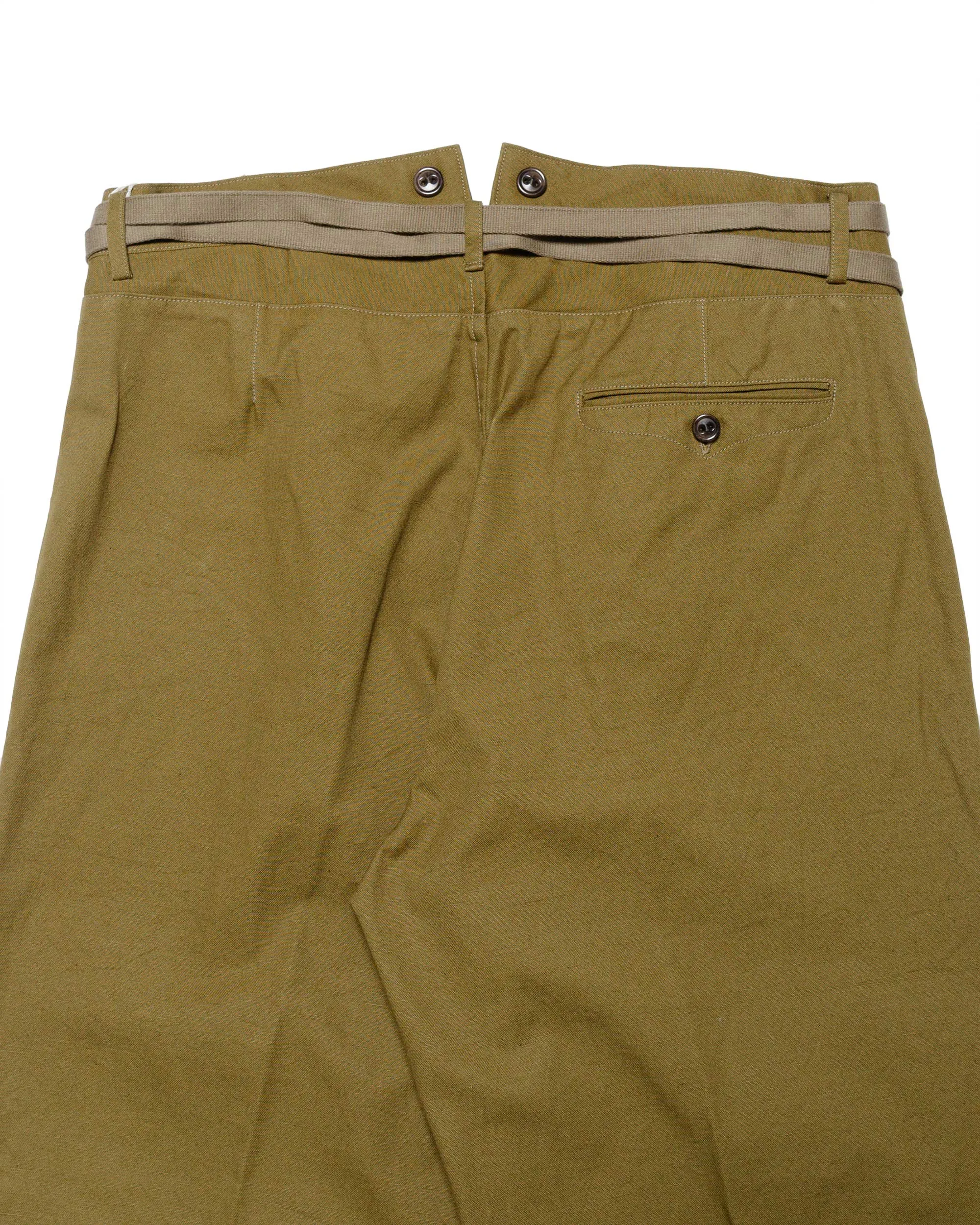 Cohérence Alain Cohérence Yacht Canvas Trouser Saguaro sold by Lost & Found product image thumbnail 5