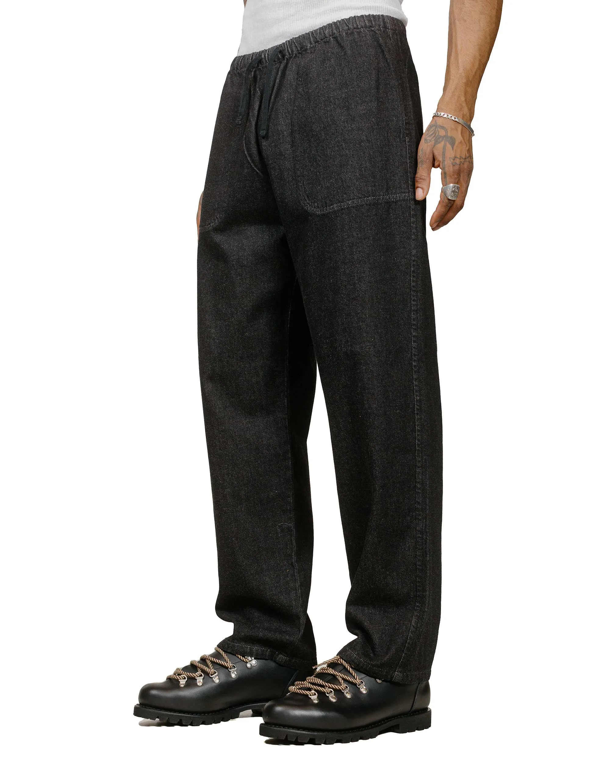 Danton Denim Easy Pants Black sold by Lost & Found product image thumbnail 2