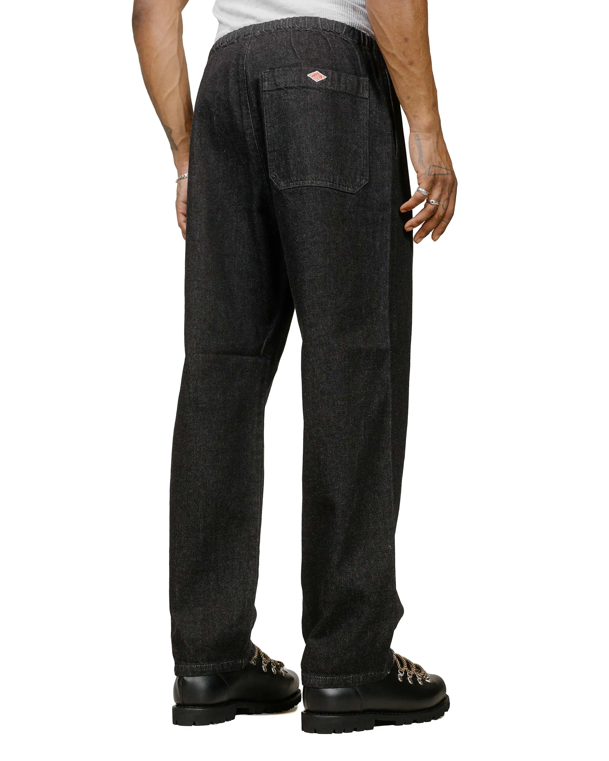Danton Denim Easy Pants Black sold by Lost & Found product image thumbnail 3