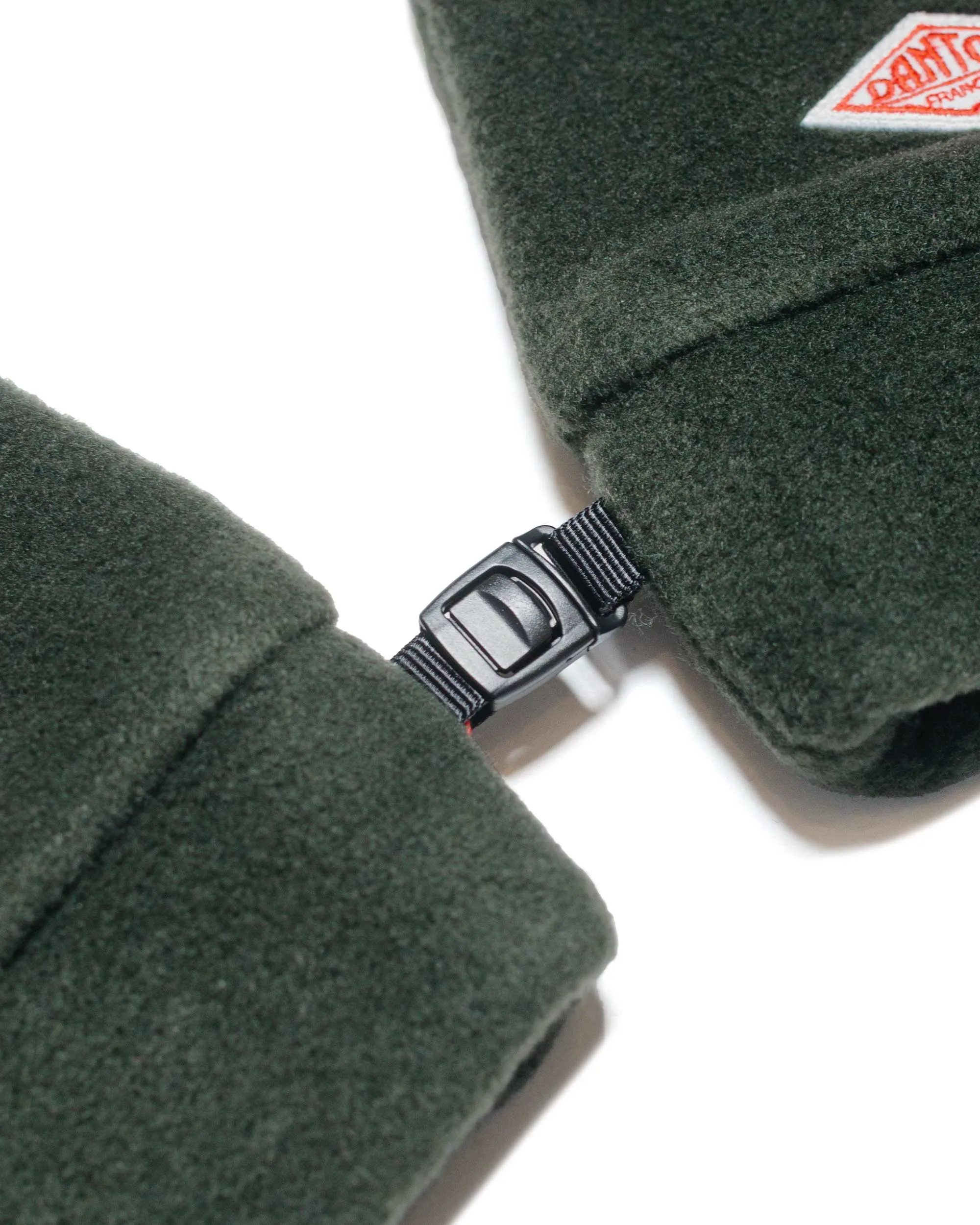 Danton Fleece Fingerless Gloves Dark Green sold by Lost & Found product image thumbnail 2
