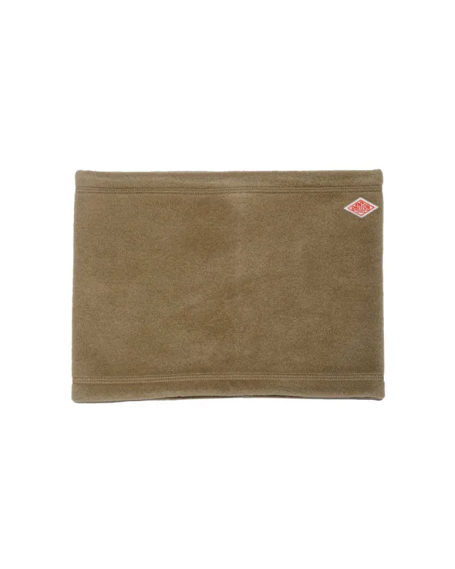 Danton Fleece Neckwarmer Khaki sold by Lost & Found