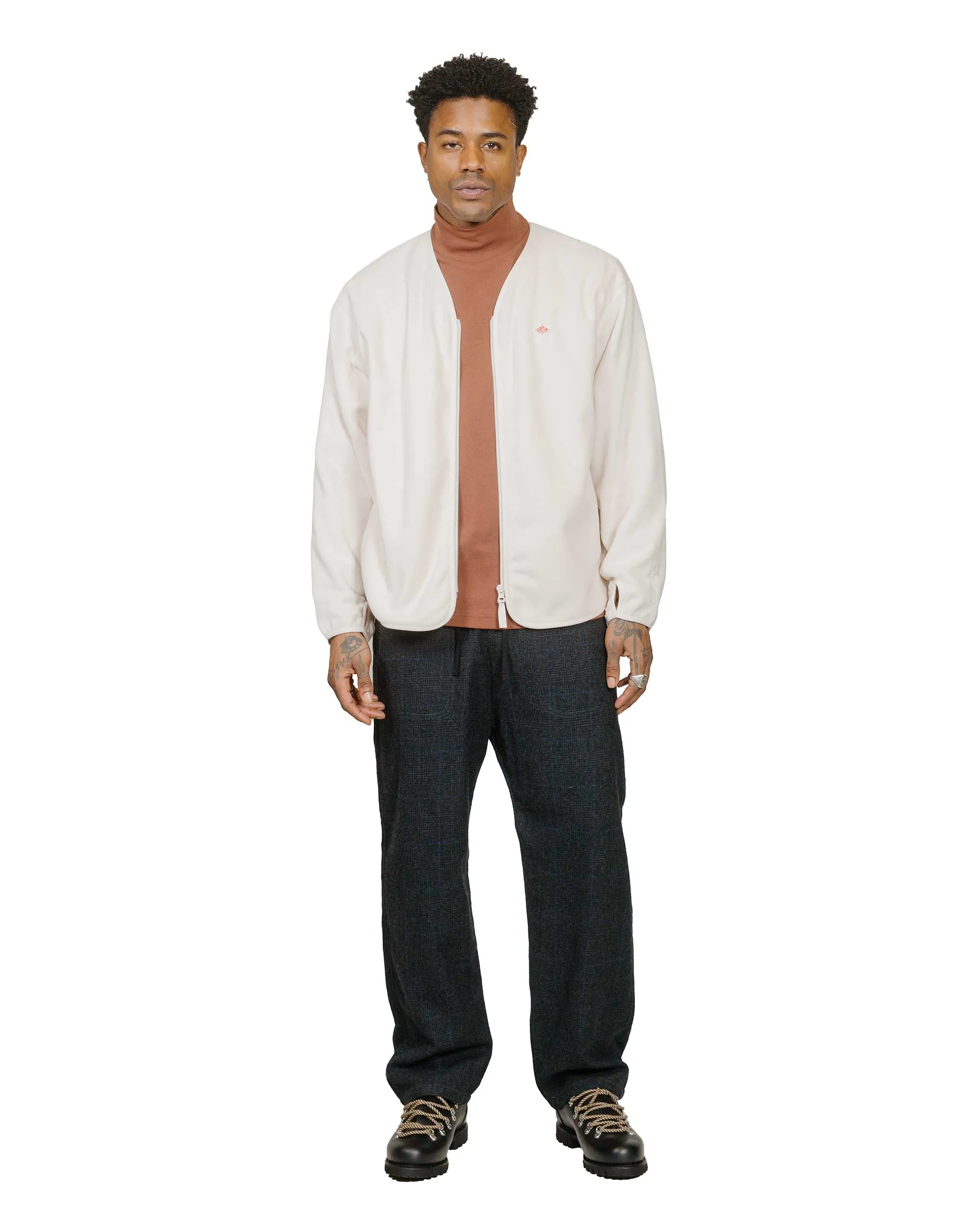 Danton Polartec Fleece Zip Jacket Ivory sold by Lost & Found product image thumbnail 4