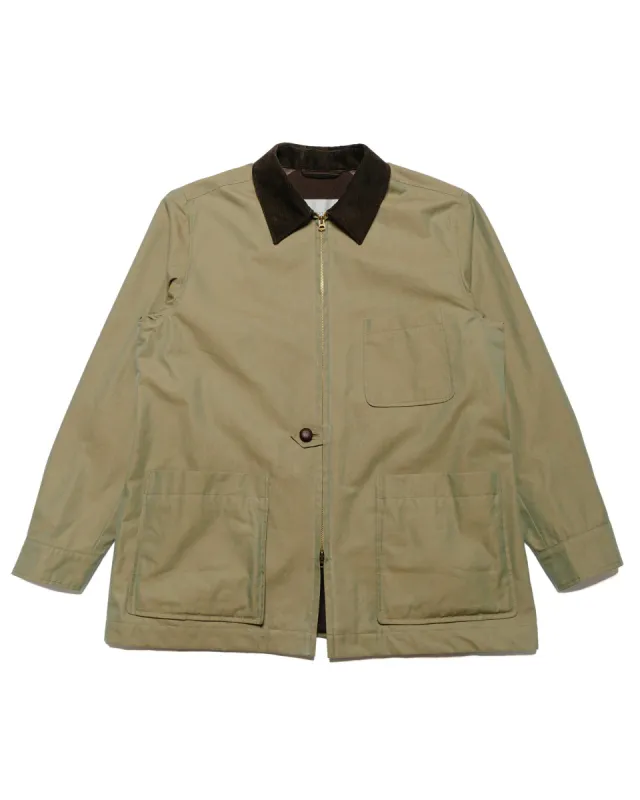 Cohérence Birks-FLB Cohérence Gabardine Jacket Green sold by Lost & Found