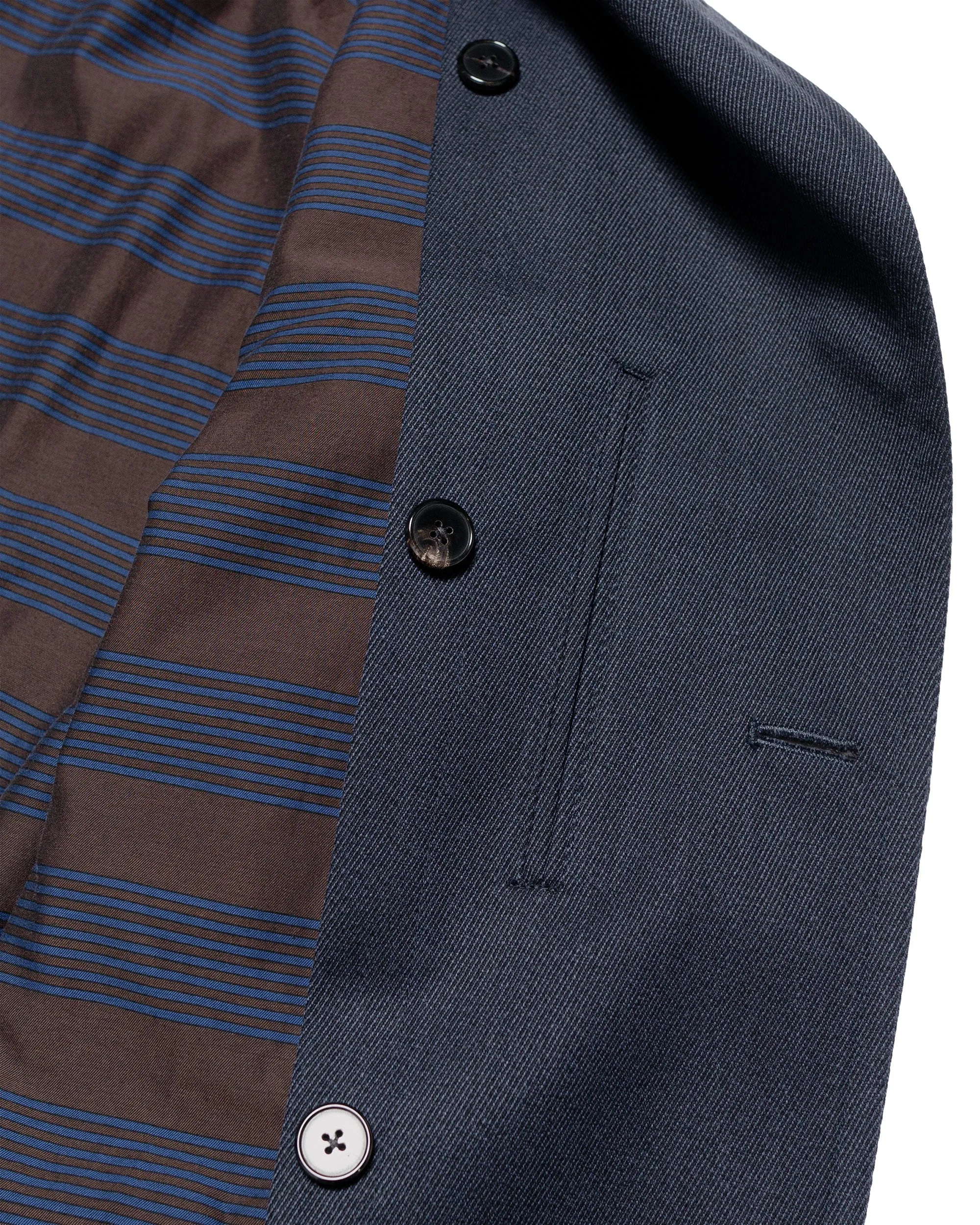 Cohérence Corb II Whiptwill Over Coat Dark Blue sold by Lost & Found product image thumbnail 4