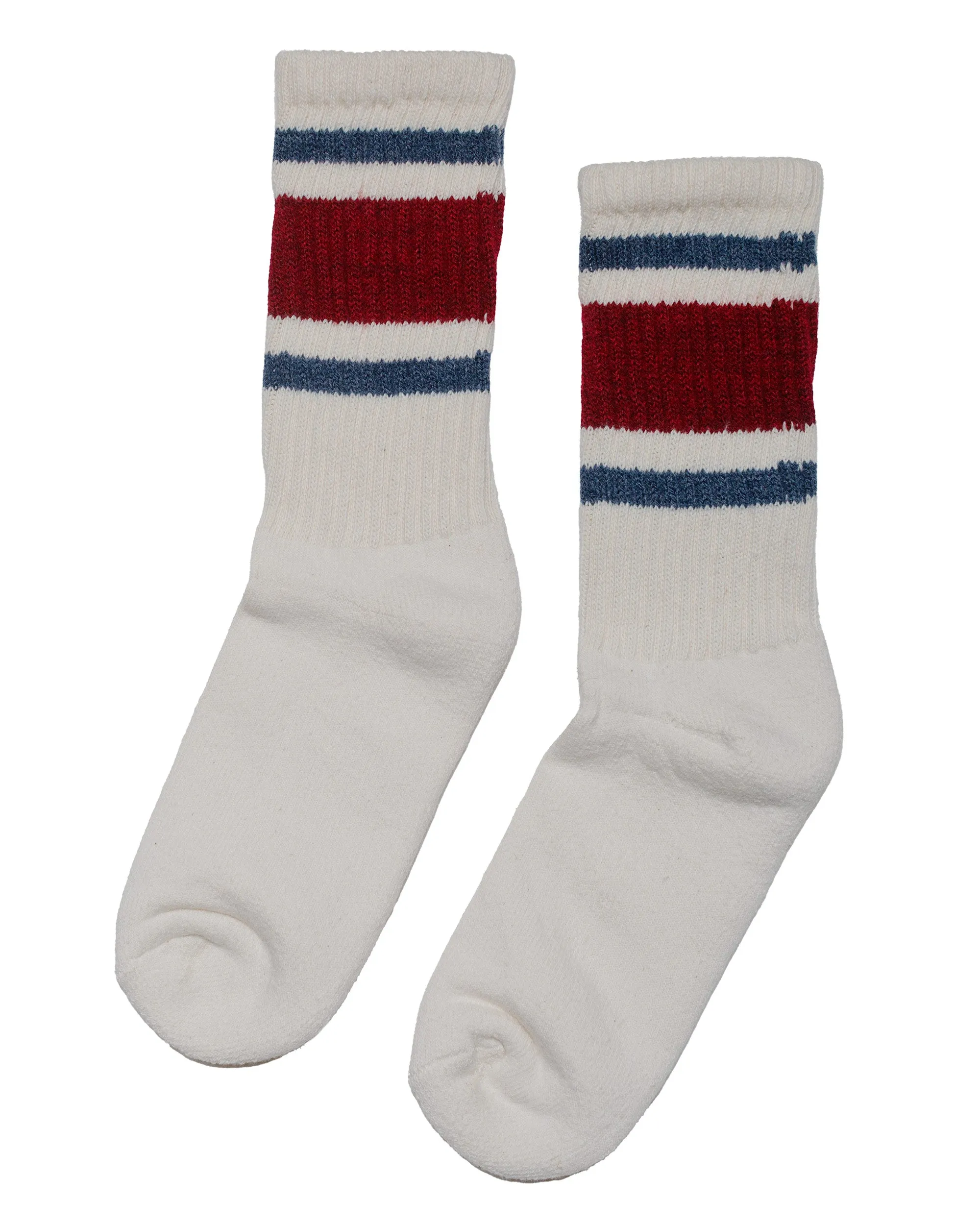 American Trench The Retro Stripe Red Heather/Denim sold by Lost & Found product image thumbnail 2