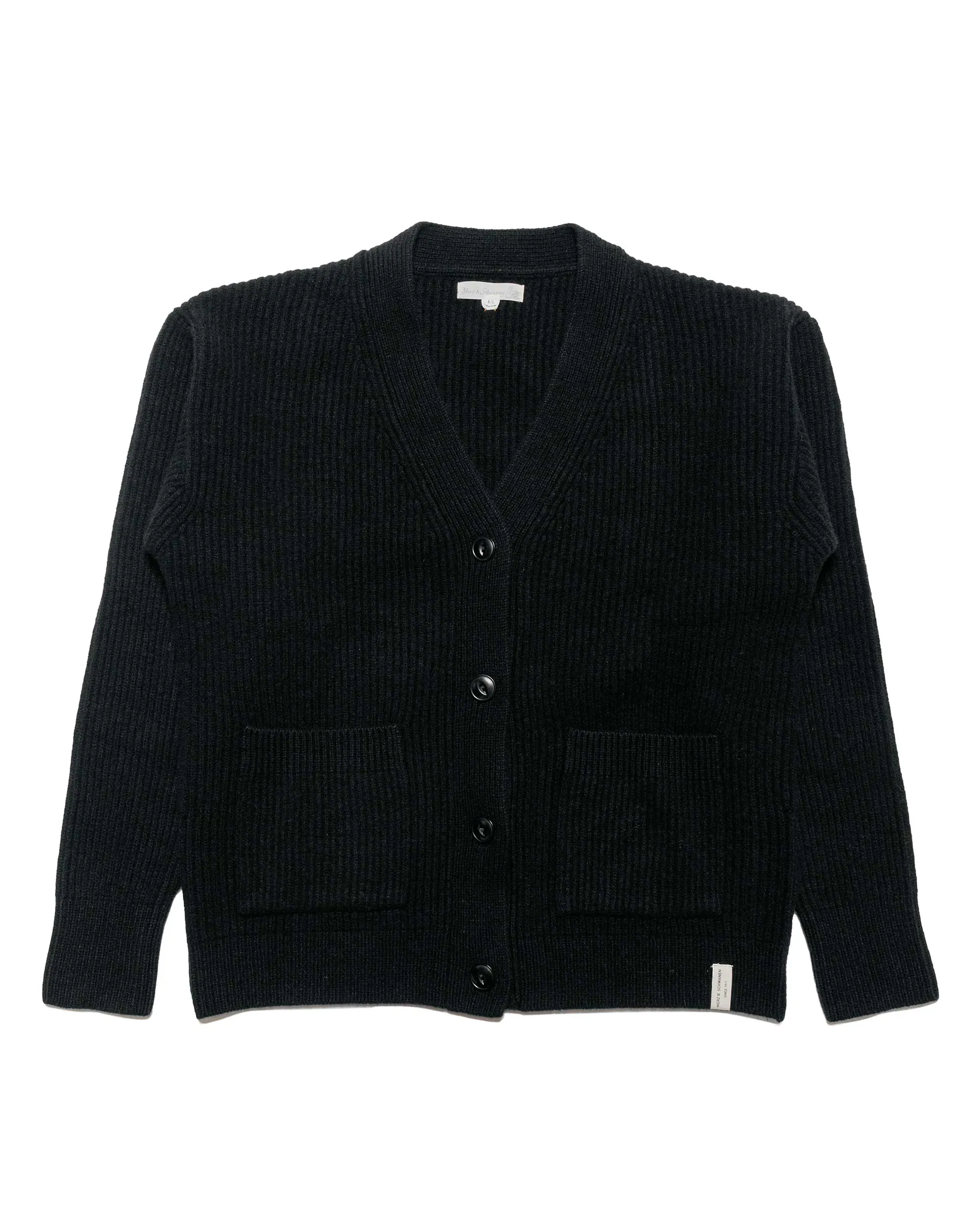Merz B. Schwanen LOCG02 Cardigan Black sold by Lost & Found