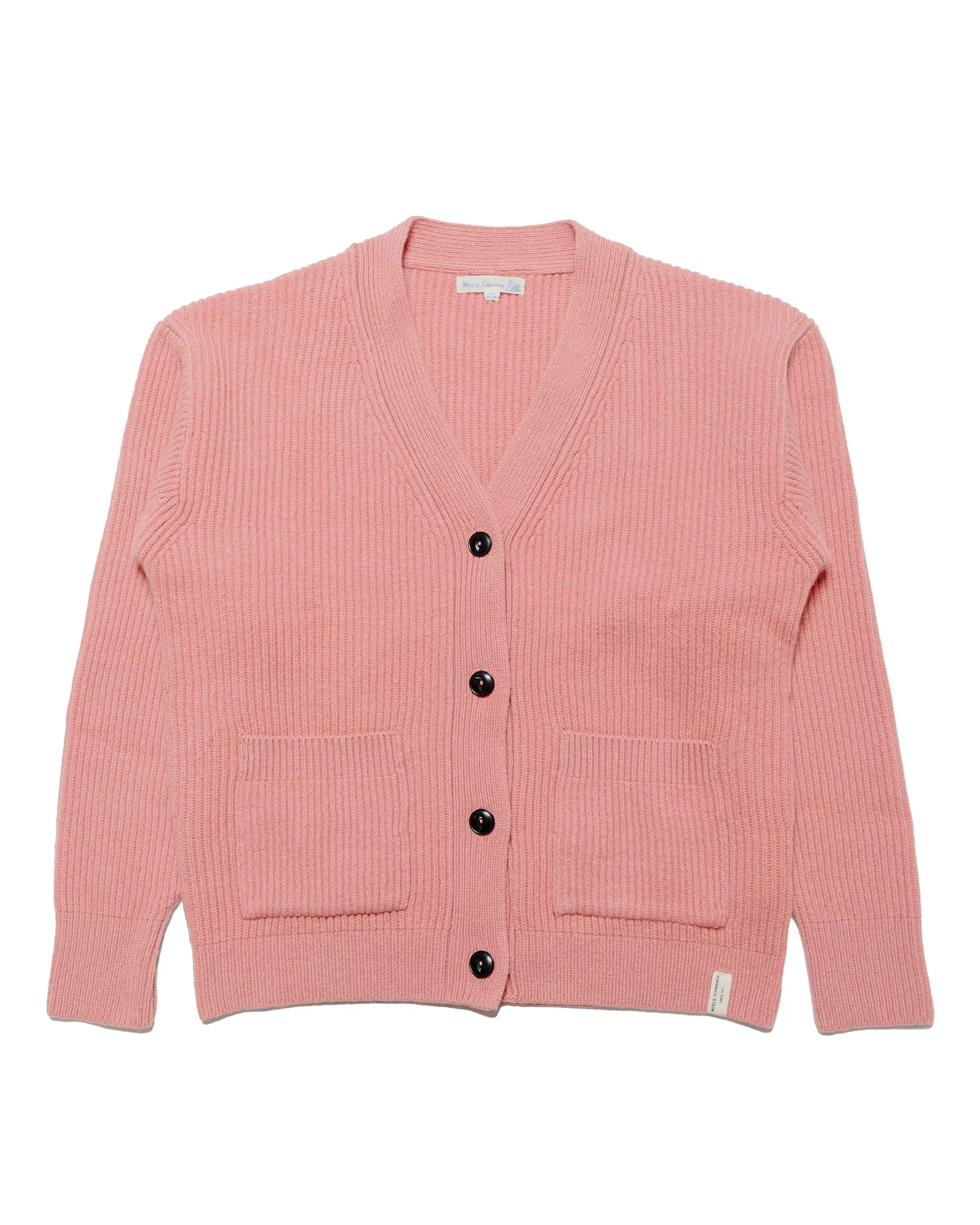 Merz B. Schwanen LOCG02 Cardigan Rosewood sold by Lost & Found