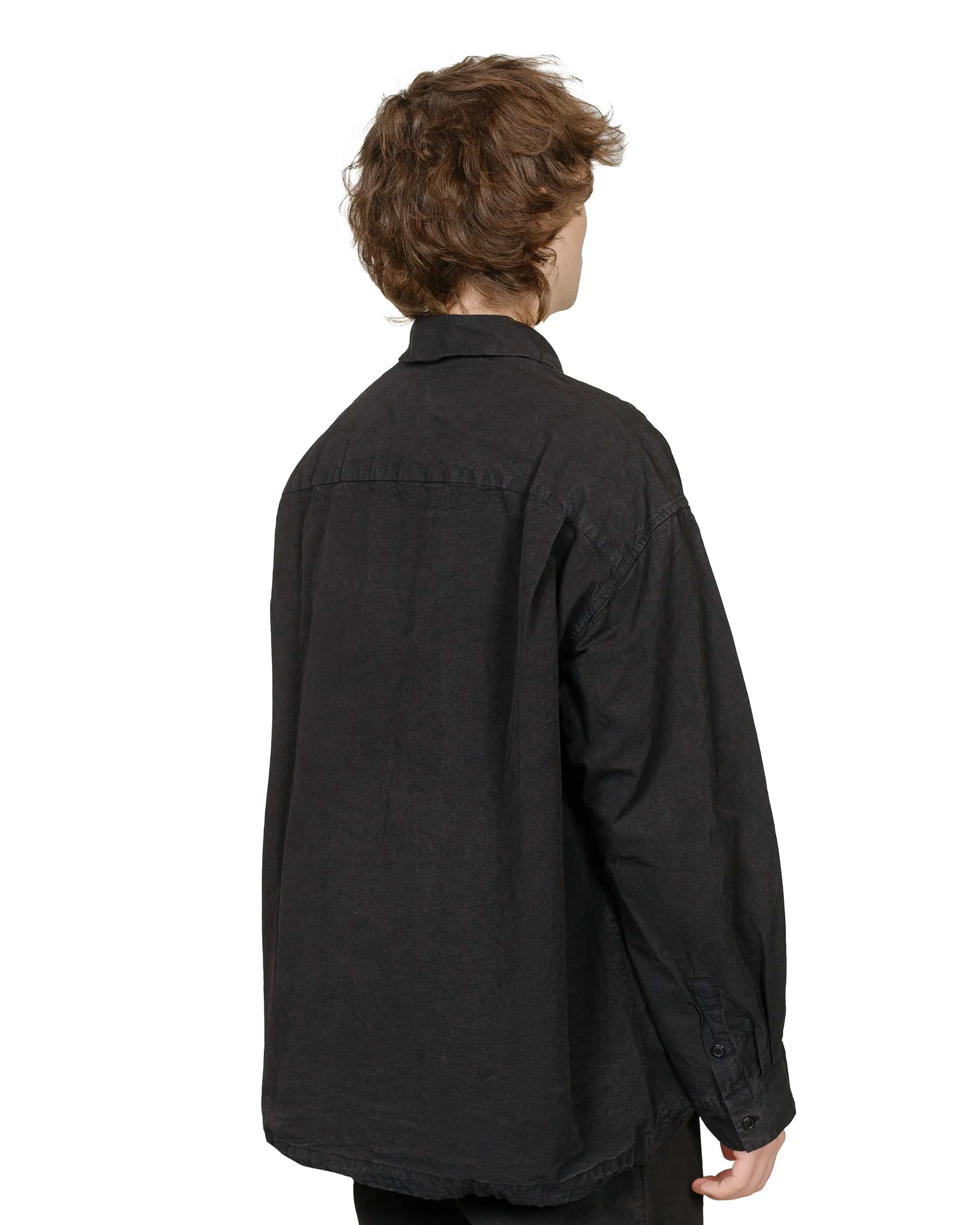 CASEY CASEY Mili Volume Shirt Tough Cot Black sold by Lost & Found product image thumbnail 3