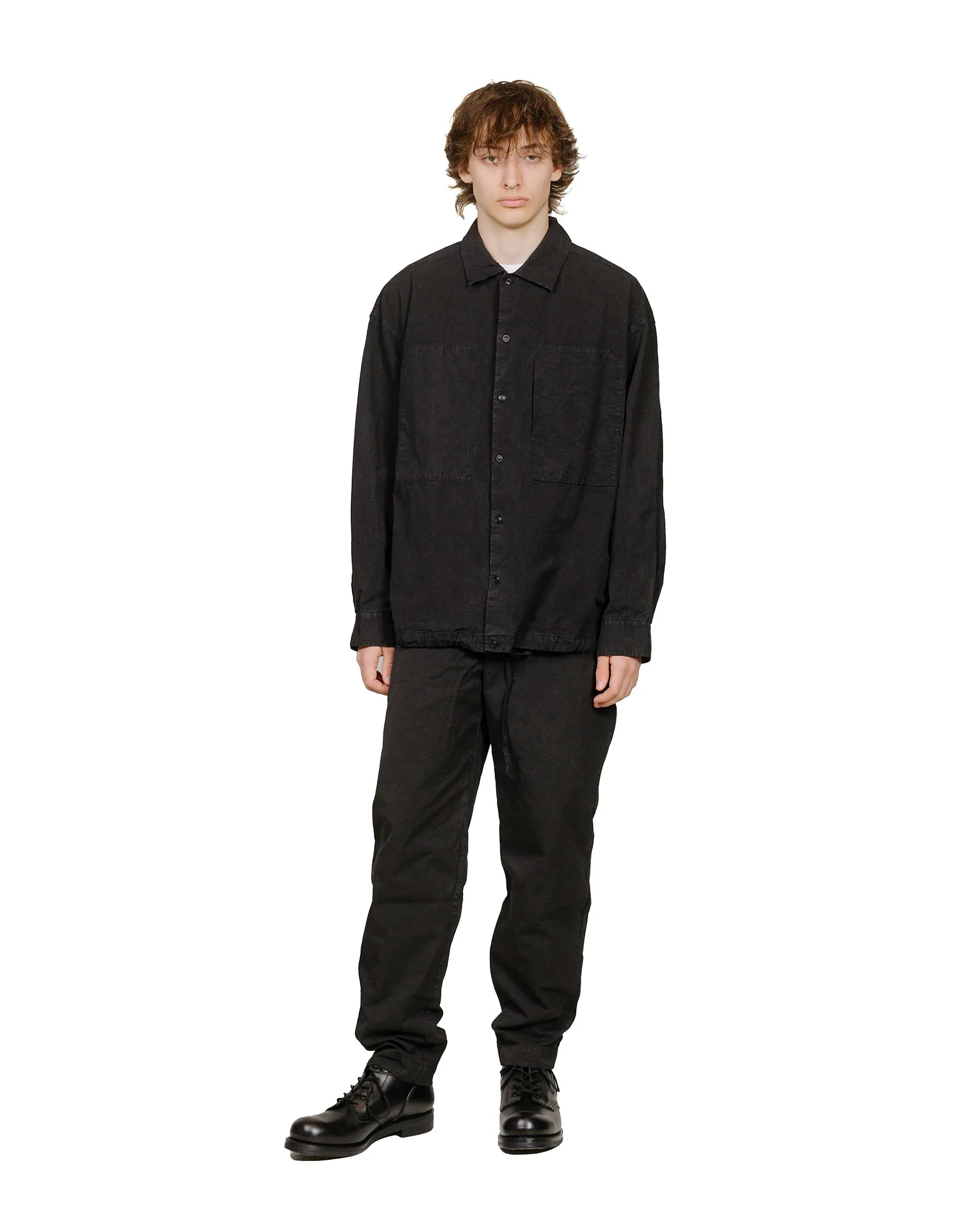 CASEY CASEY Mili Volume Shirt Tough Cot Black sold by Lost & Found product image thumbnail 4