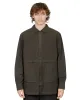 CASEY CASEY Fabu Shirt Paper Cot Dark Khaki sold by Lost & Found