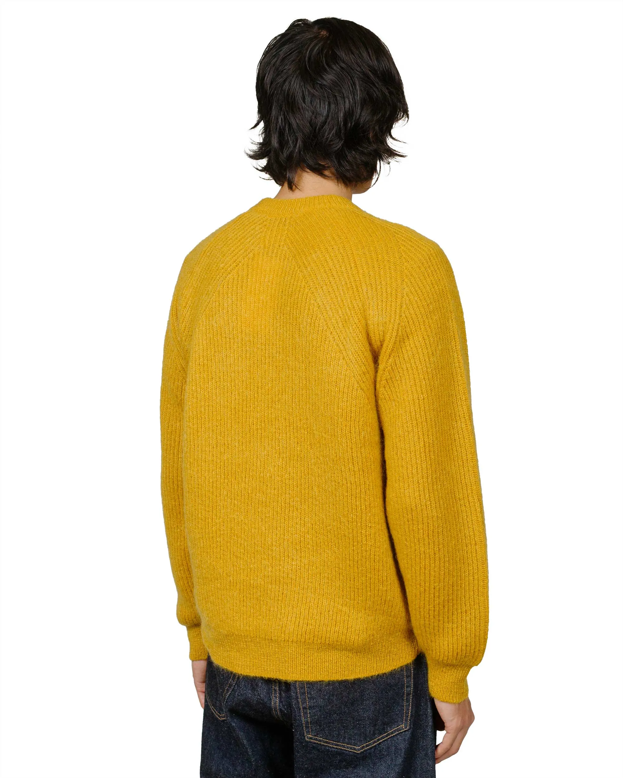 Batoner Pure Mohair Signature Crew Neck Yellow sold by Lost & Found product image thumbnail 3
