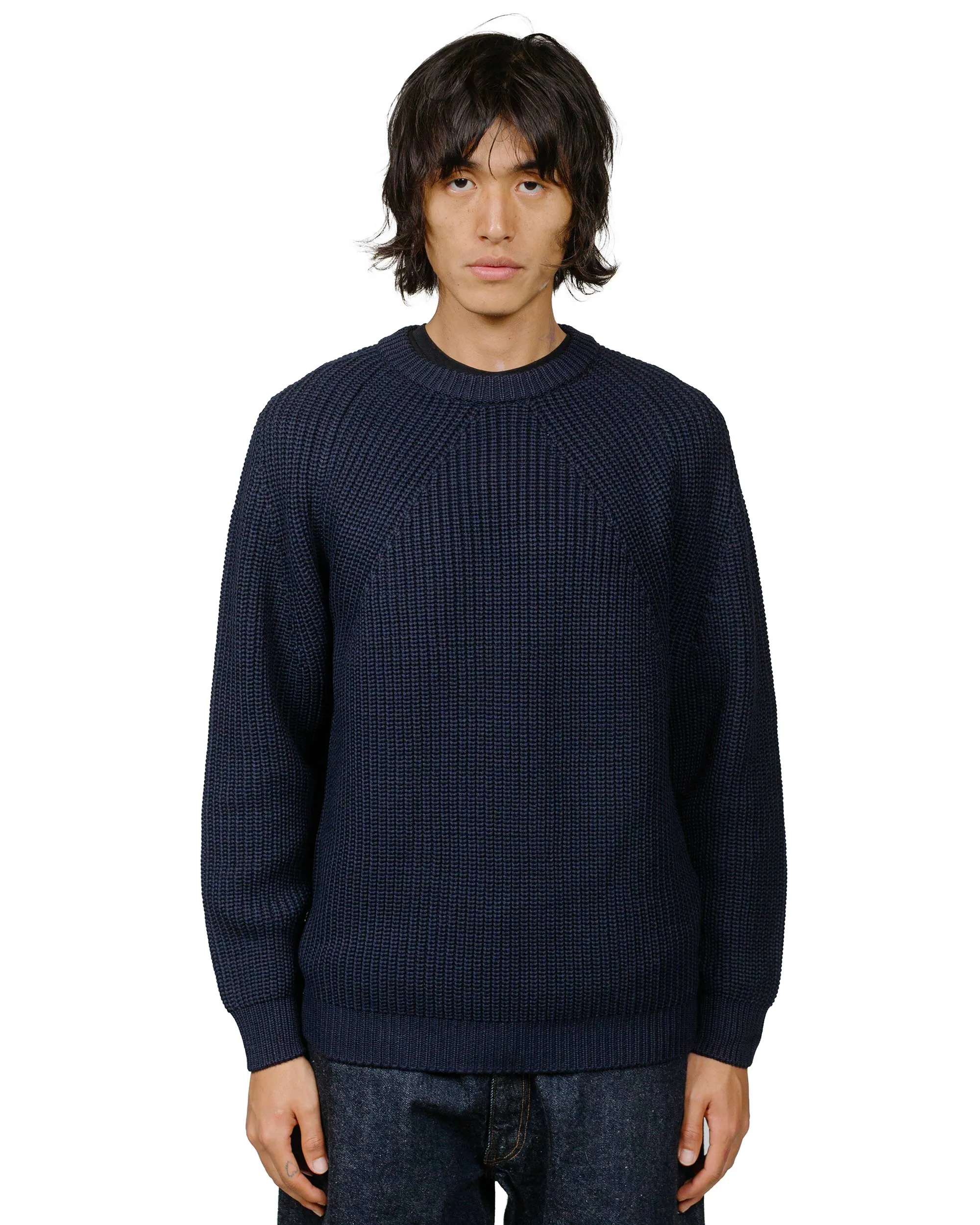 Batoner Signature Crew Neck Navy sold by Lost & Found product image thumbnail 2