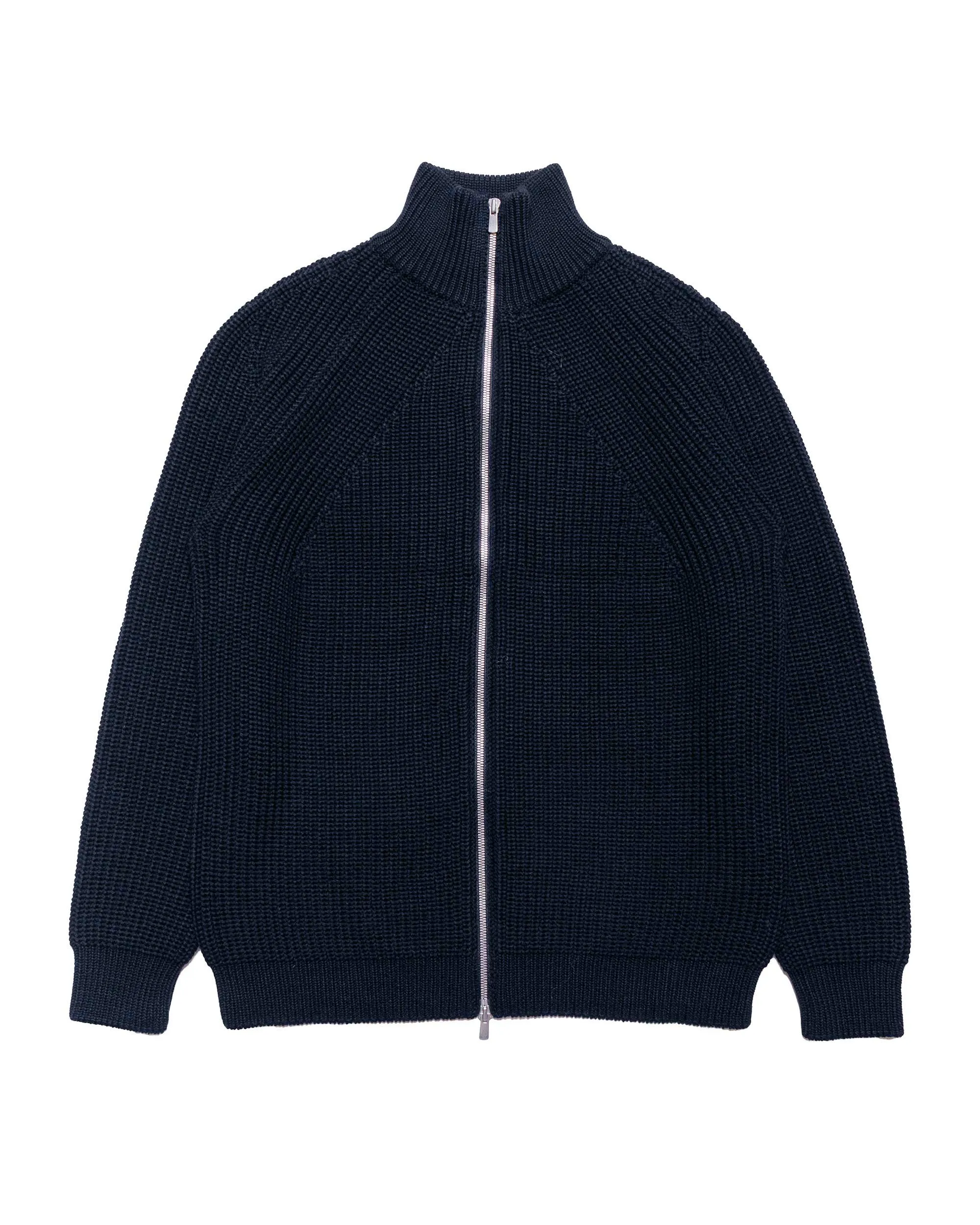 Batoner Signature Driver Knit Navy sold by Lost & Found