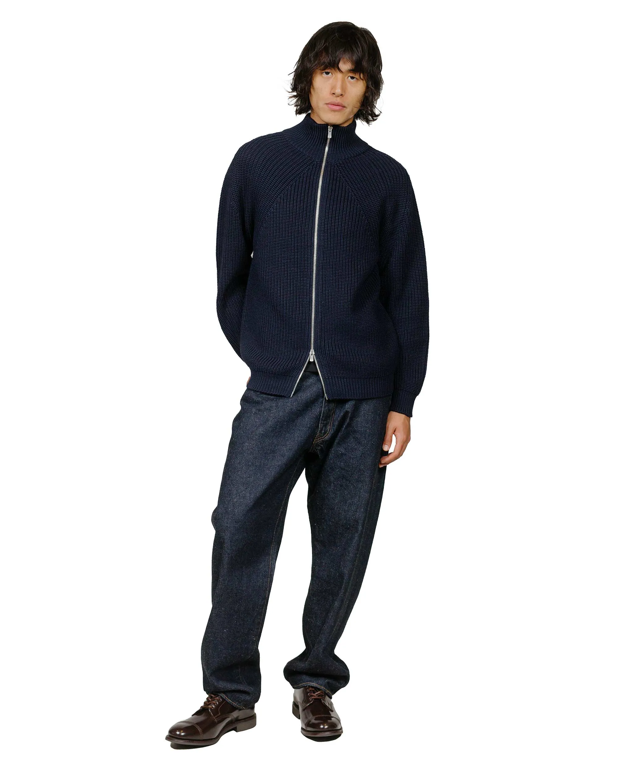 Batoner Signature Driver Knit Navy sold by Lost & Found product image thumbnail 4