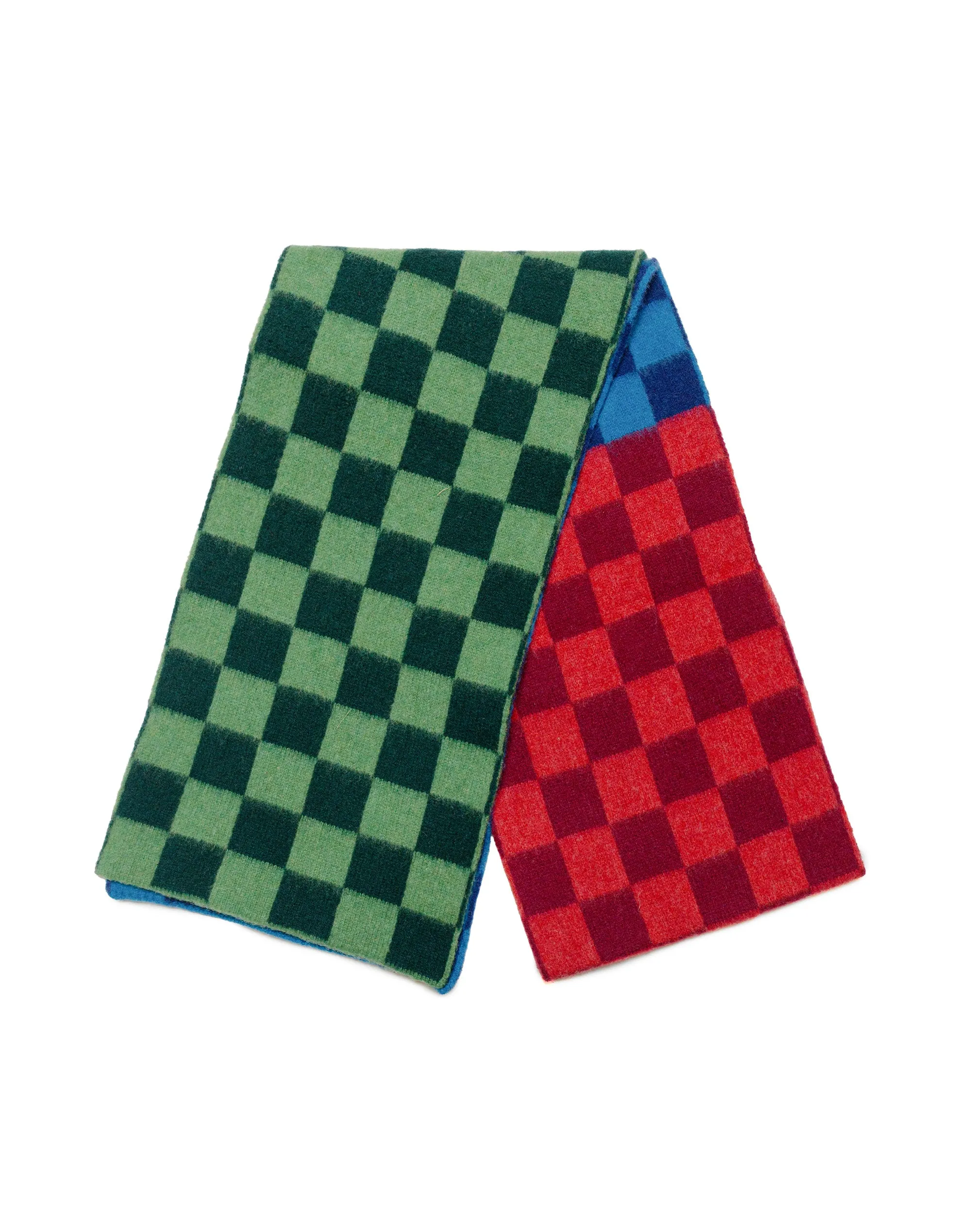 Howlin' Cosmic Checkerboard Scarf Forest sold by Lost & Found