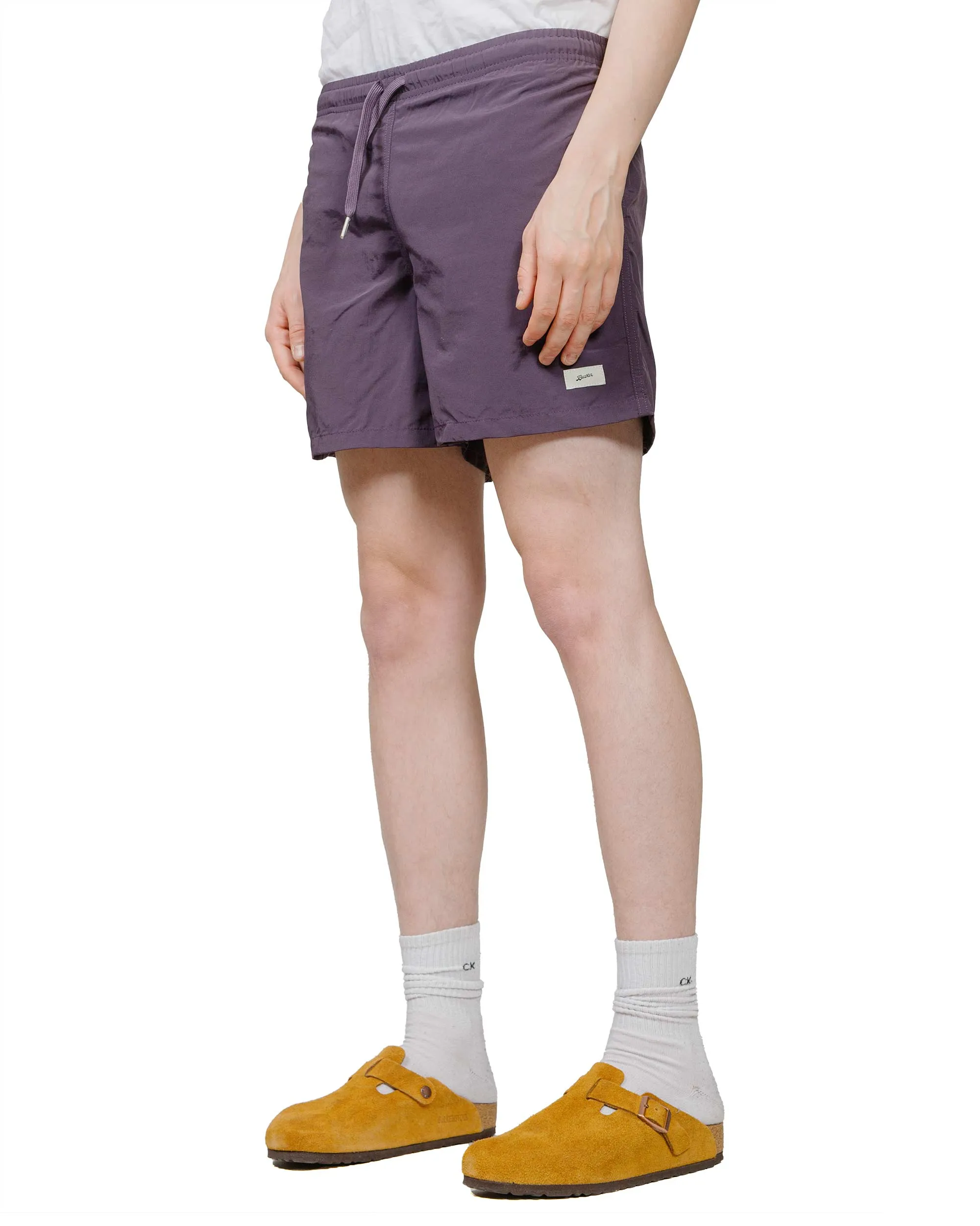 Bather Solid Plum Swim Trunk sold by Lost & Found product image thumbnail 2