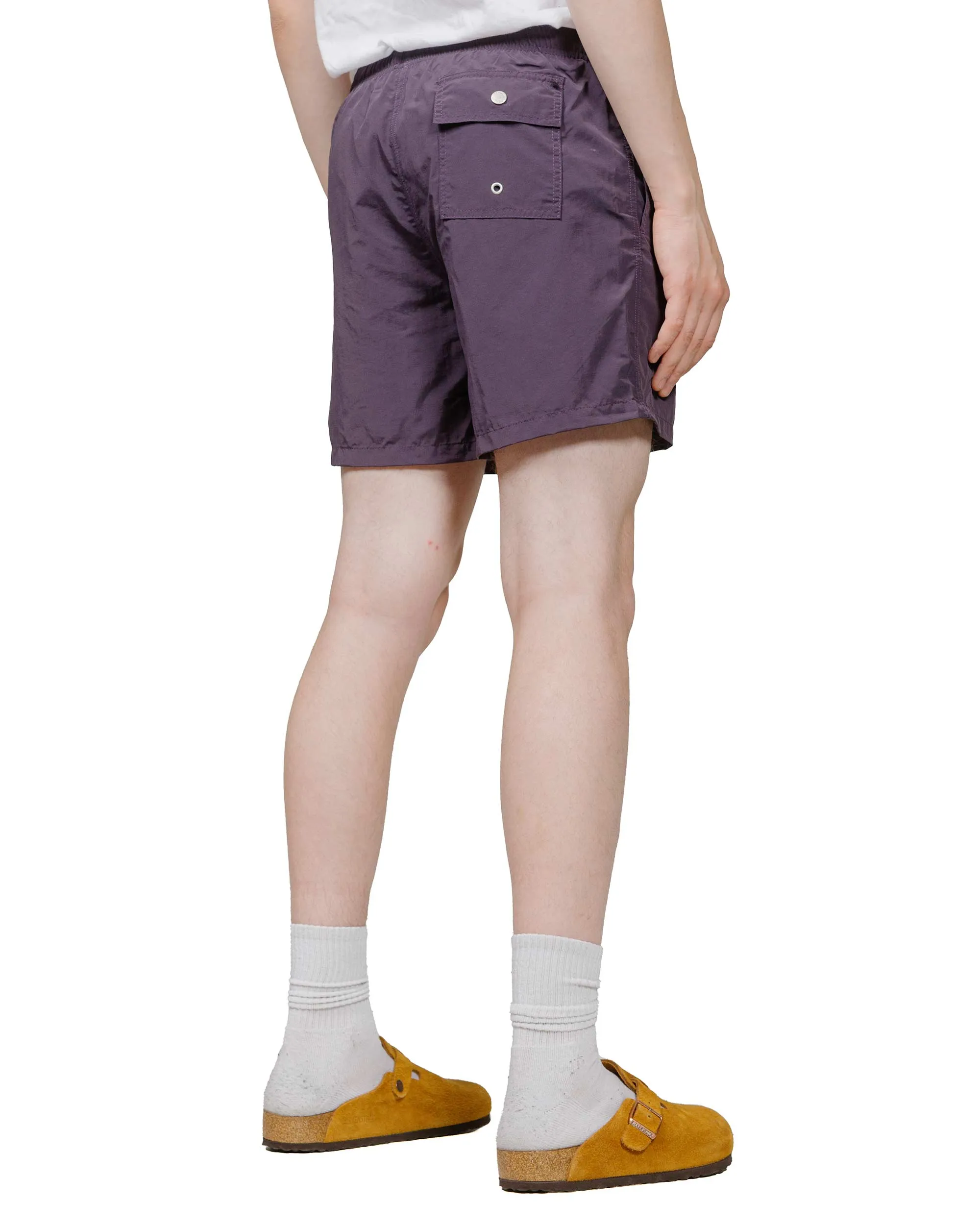 Bather Solid Plum Swim Trunk sold by Lost & Found product image thumbnail 3