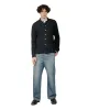 Bather Coal Linen Leisure Shirt sold by Lost & Found