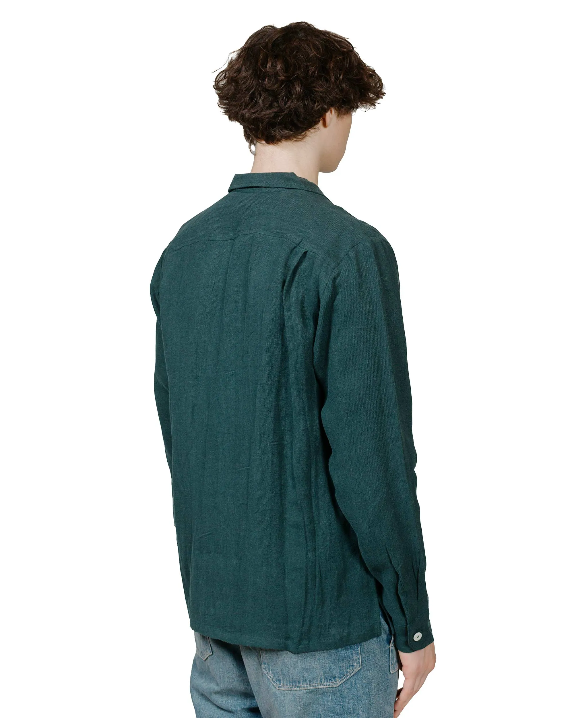 Bather Tiber Linen Leisure Shirt sold by Lost & Found product image thumbnail 3