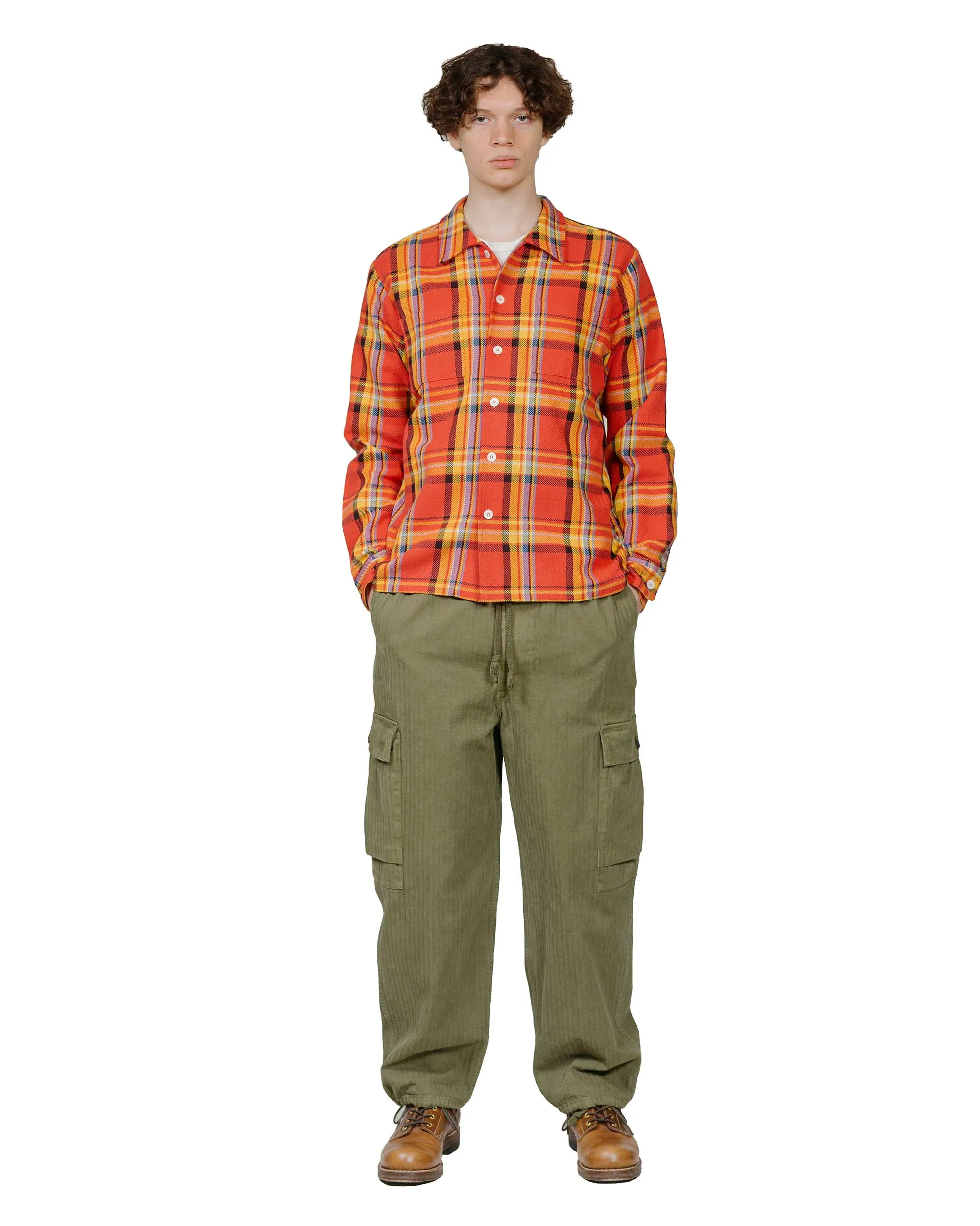 Bather Buoy Plaid Flannel Shirt sold by Lost & Found product image thumbnail 4
