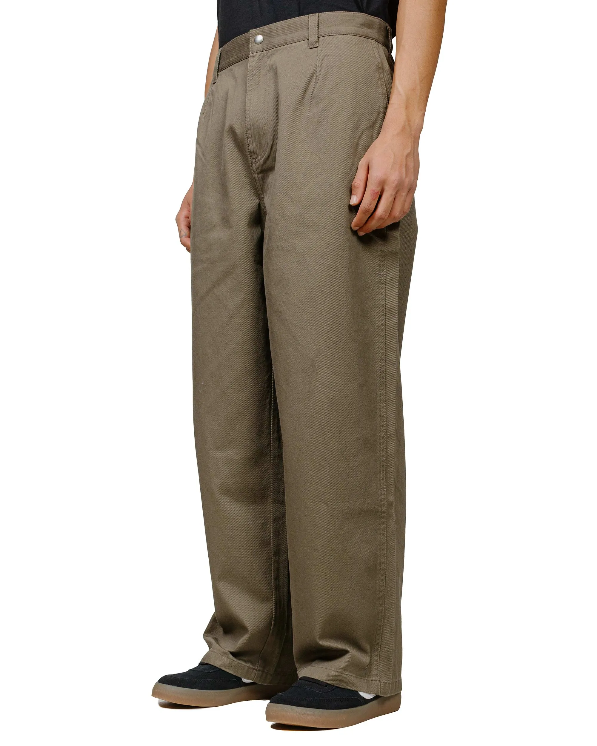 Stüssy Workgear Trouser Twill Surplus Green sold by Lost & Found product image thumbnail 2