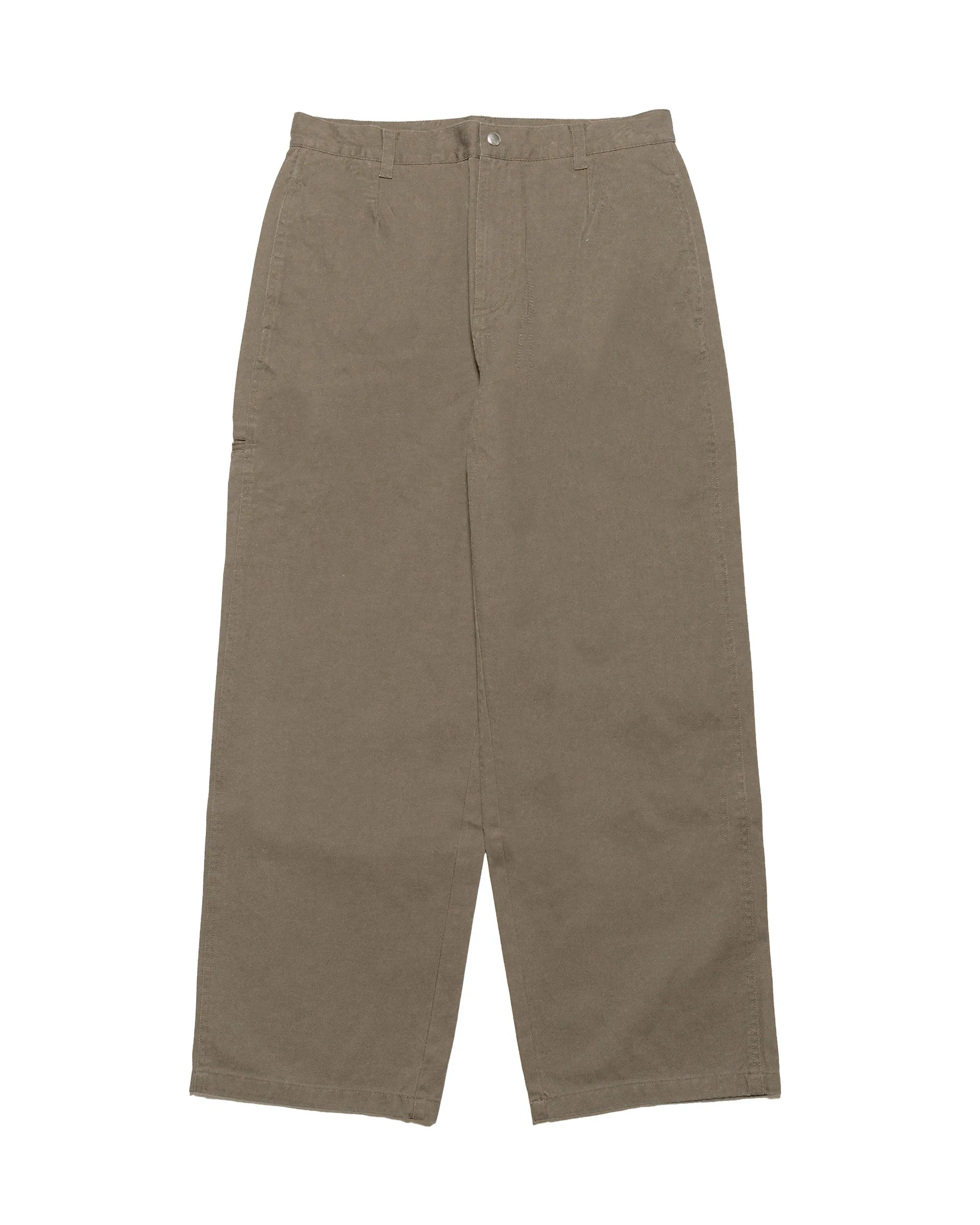 Stüssy Workgear Trouser Twill Surplus Green sold by Lost & Found