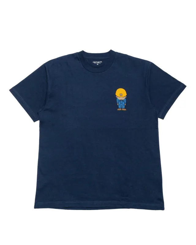 Carhartt W.I.P. Sumimasen T-Shirt Air Force Blue made by Lost & Found