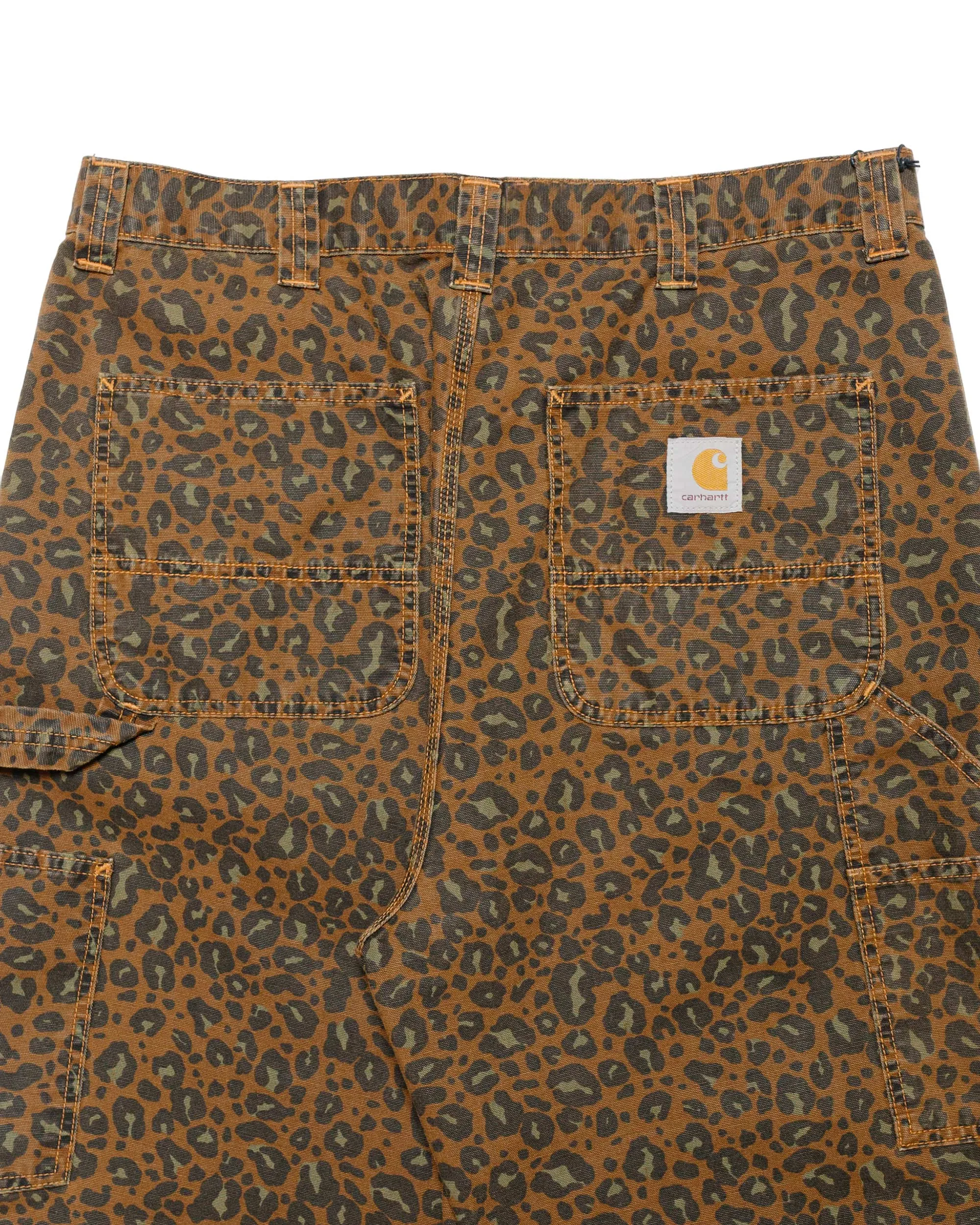 Carhartt W.I.P. OG Single Knee Pant Tamarind Camo Leopard Garment Dyed sold by Lost & Found product image thumbnail 5