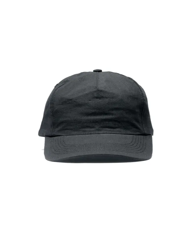 Lady White Co. Crinkle Cotton Cap Black sold by Lost & Found