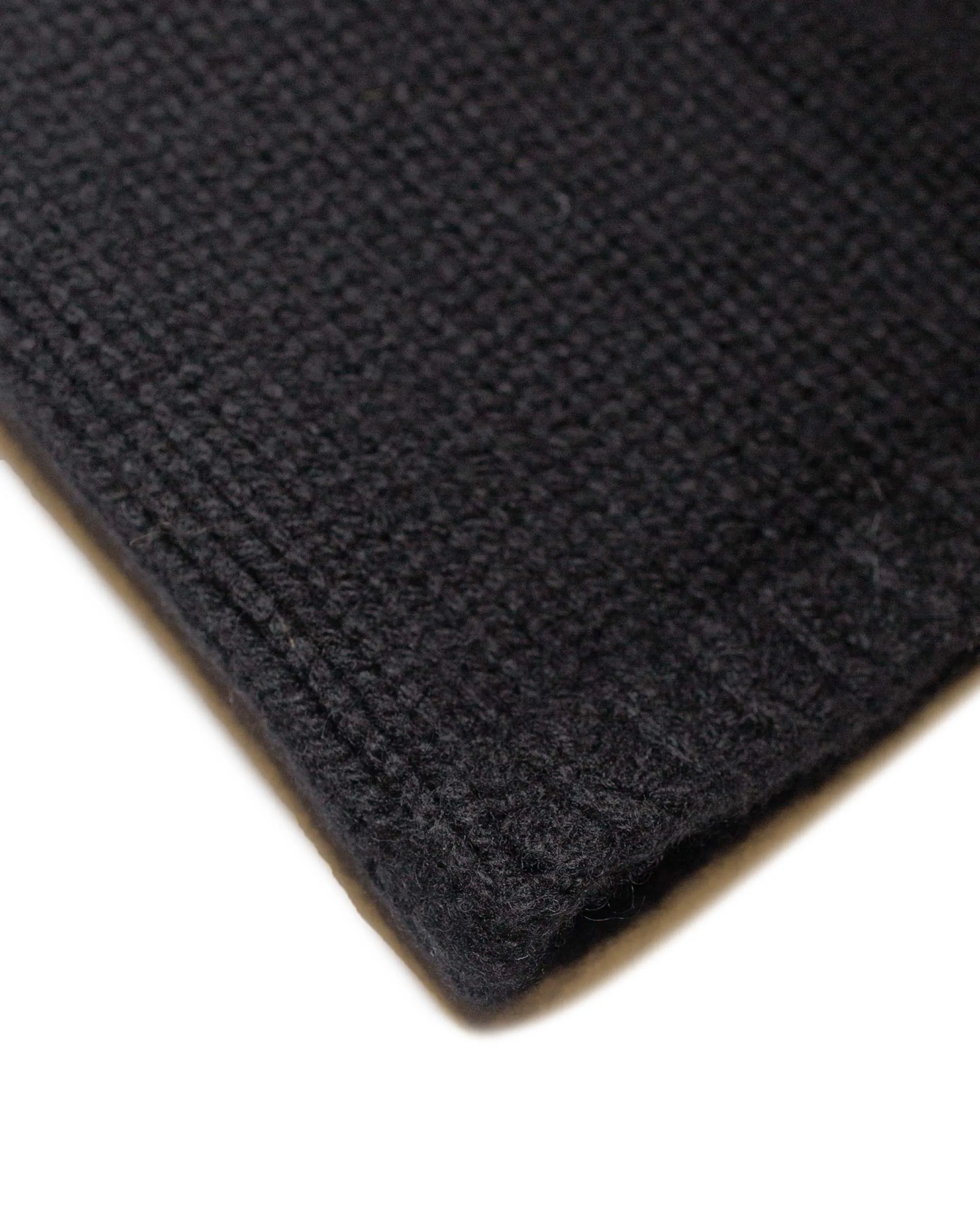 Margaret Howell Chunky Neckwarmer Merino Cashmere Black sold by Lost & Found product image thumbnail 2