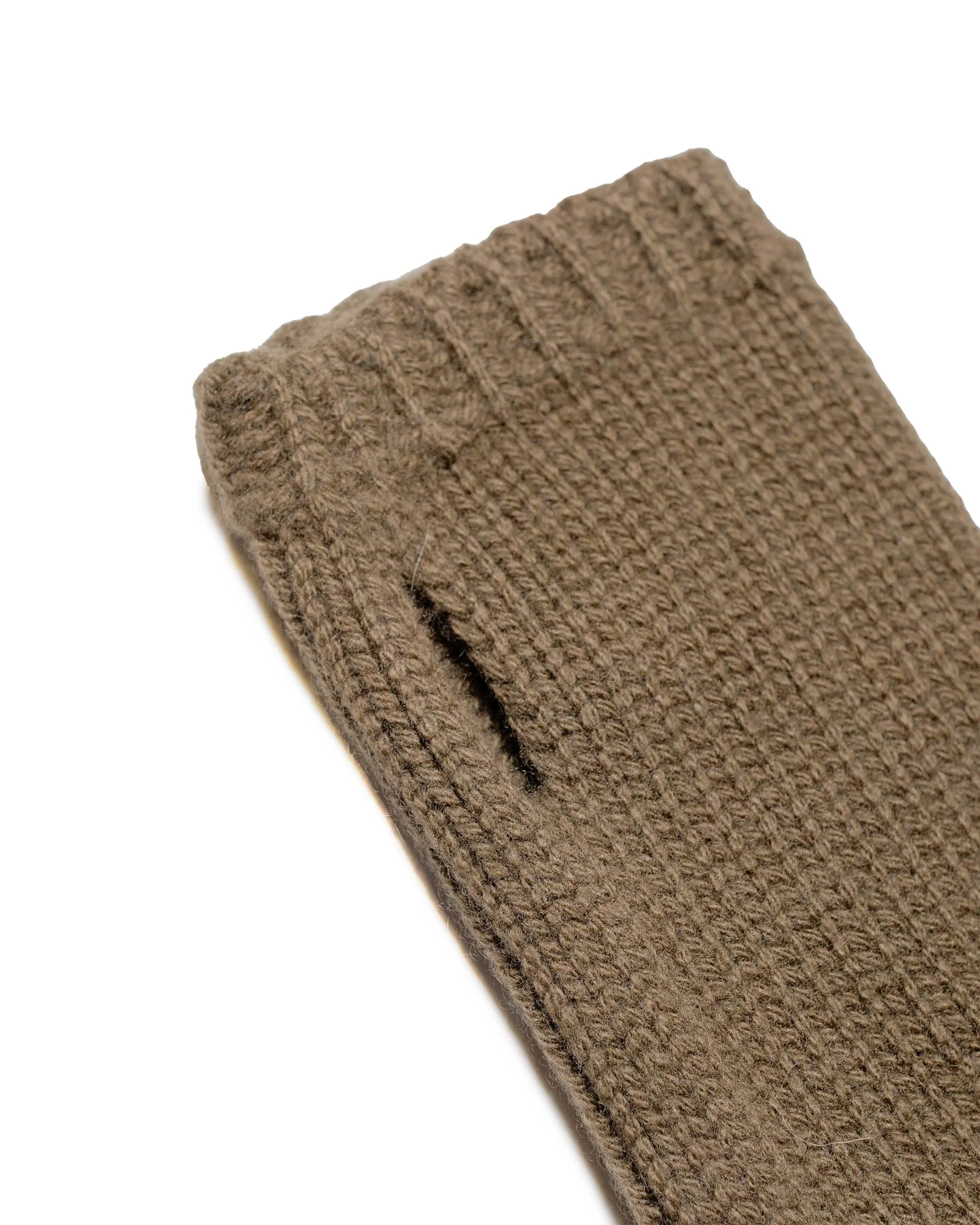 Margaret Howell Chunky Wristwarmer Merino Cashmere Lentil sold by Lost & Found product image thumbnail 2