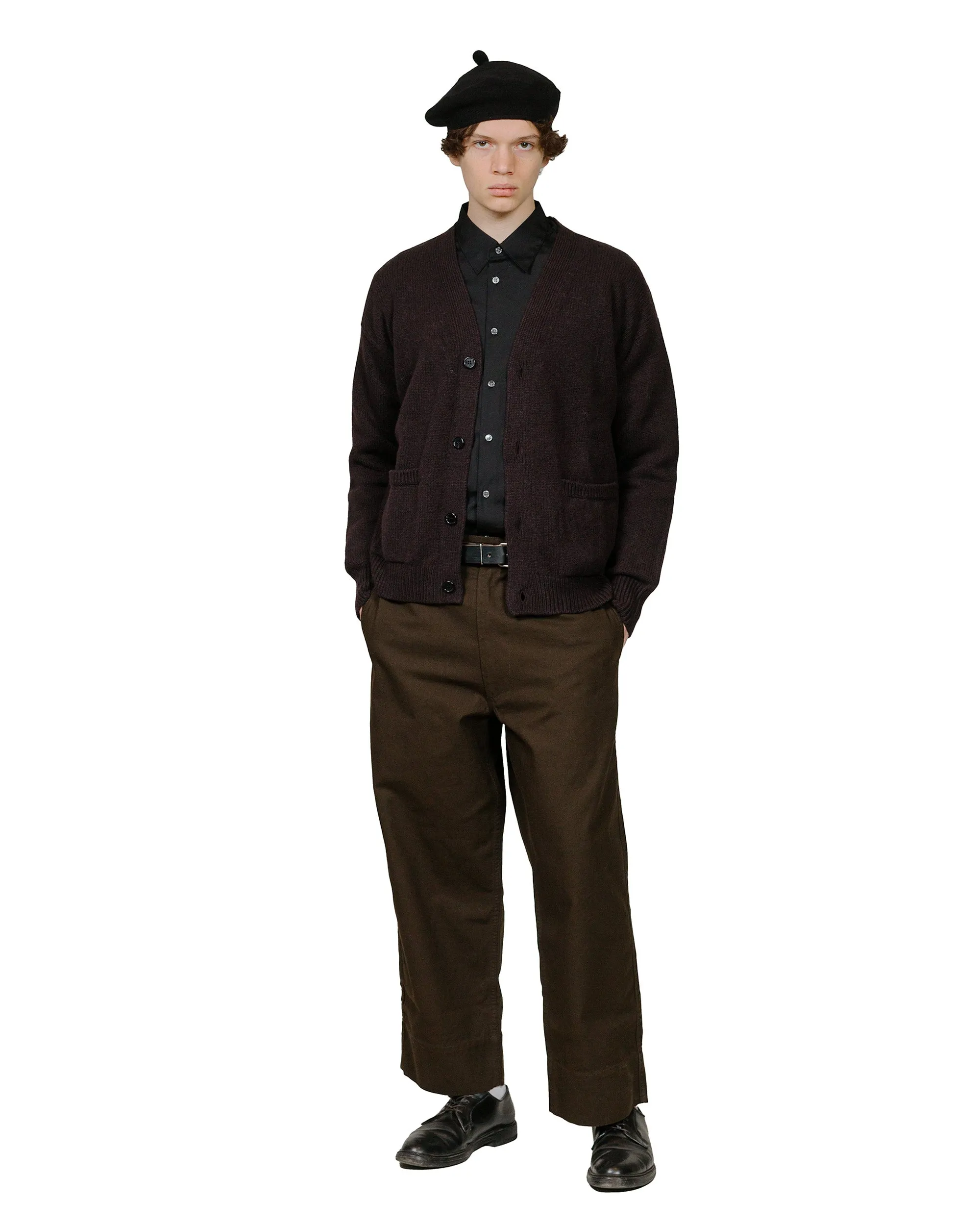 MHL Painters Trouser Dry Cotton Gabardine Ebony sold by Lost & Found product image thumbnail 4
