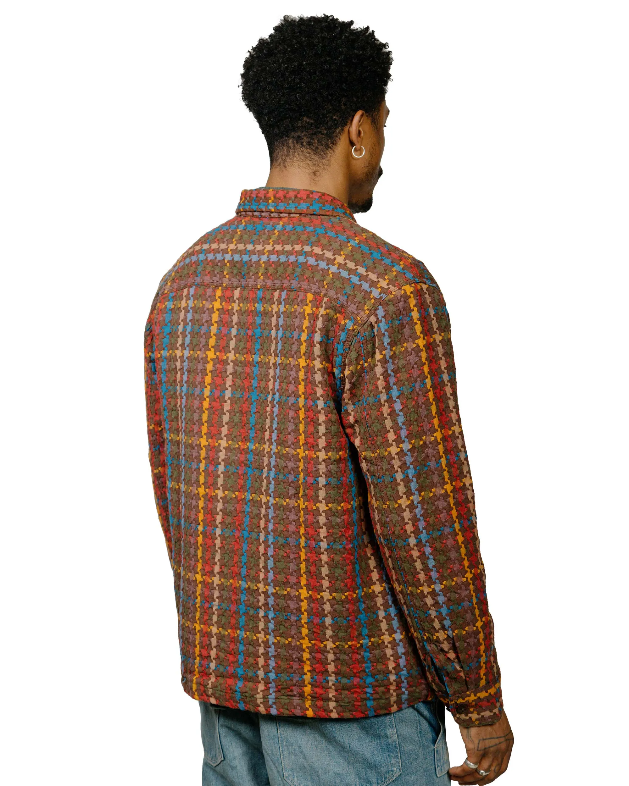 Corridor Rainbow Houndstooth Jacket Multi sold by Lost & Found product image thumbnail 3