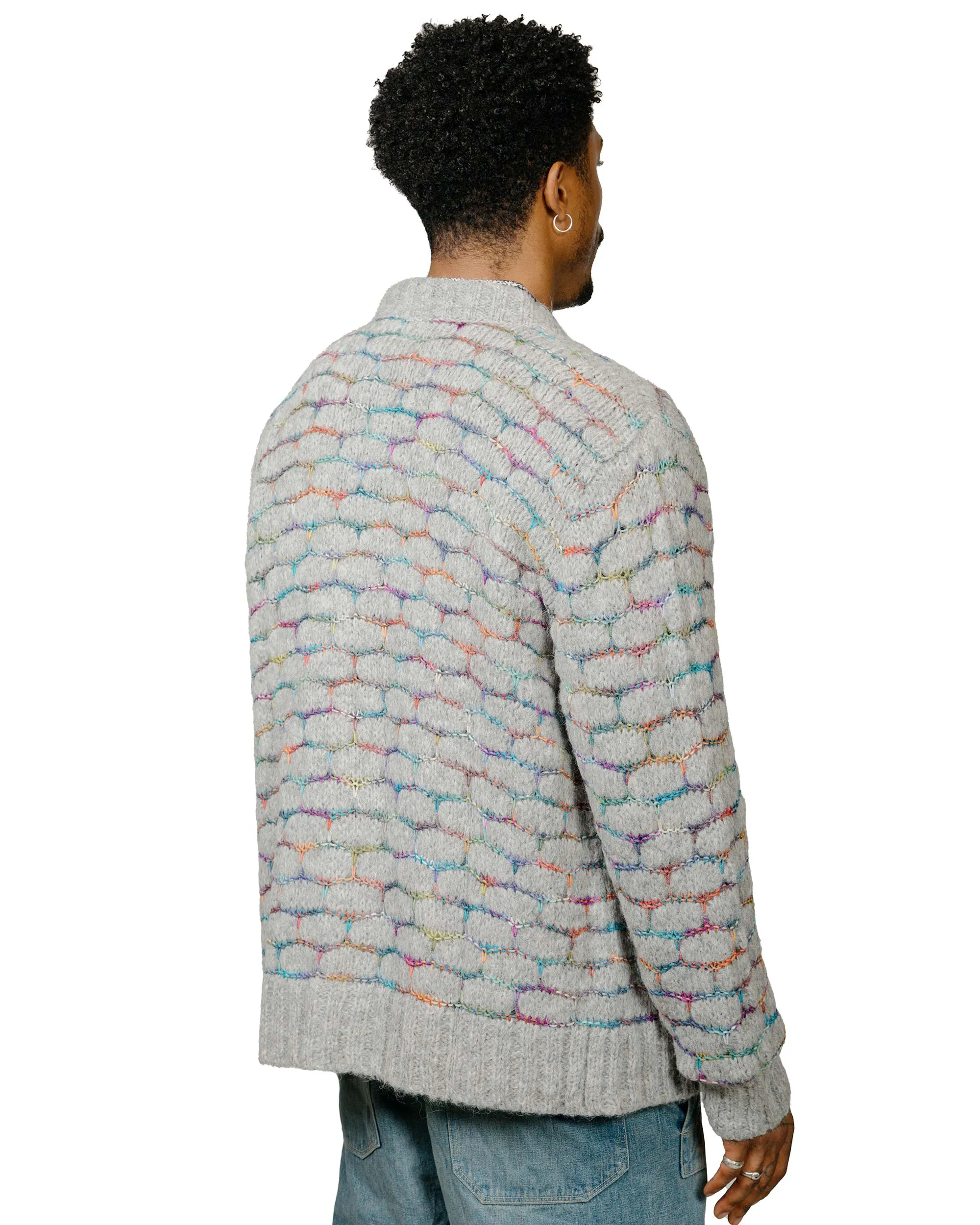 Corridor Raga Cardigan Grey sold by Lost & Found product image thumbnail 3